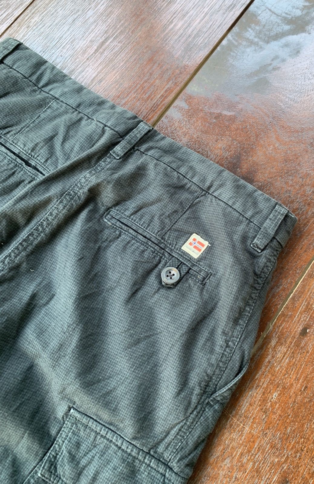Napapijri Napajiri brown cargo pants Size US 31 - 3 Thumbnail