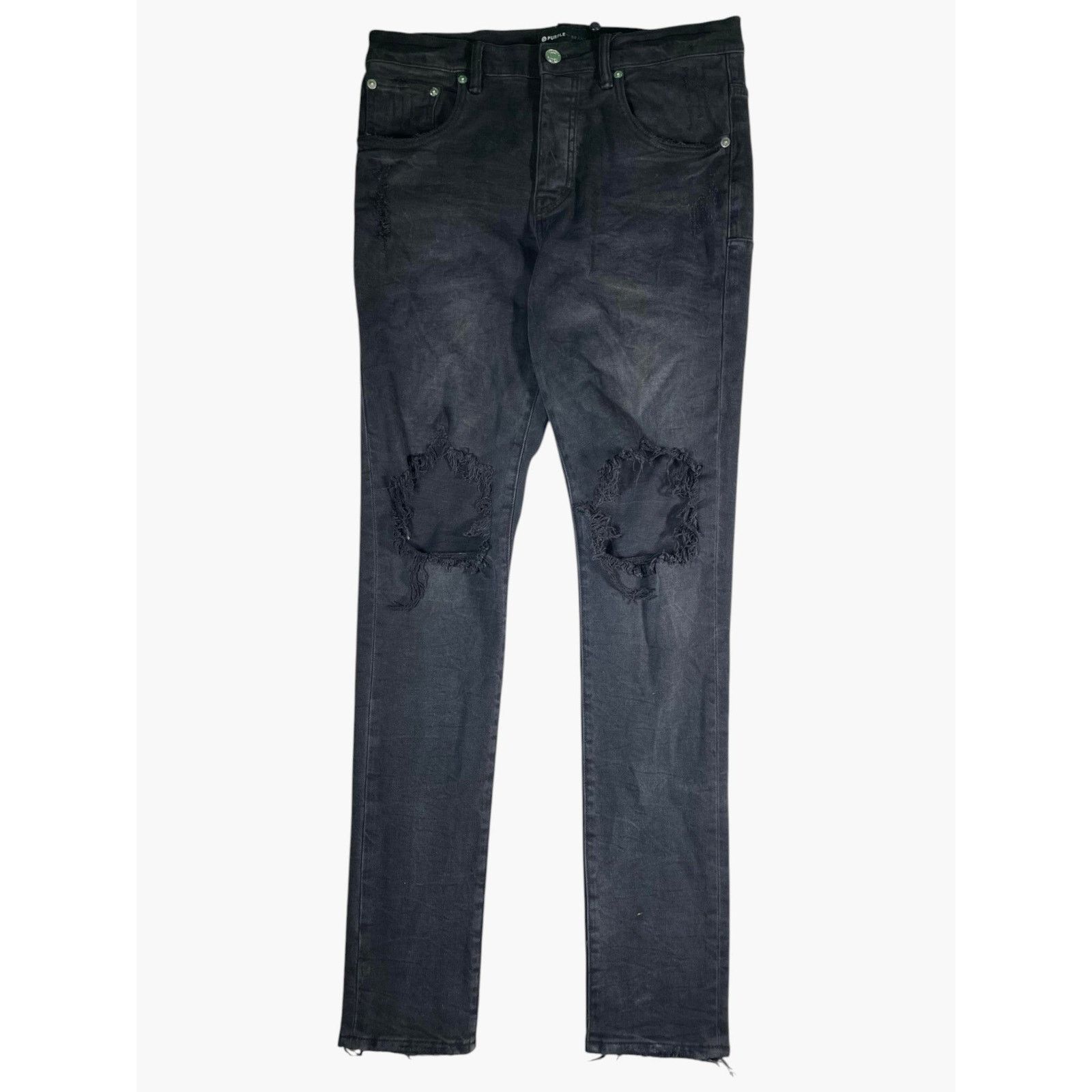 Purple Brand Purple Brand Black Jeans Size US 31 - 1 Thumbnail