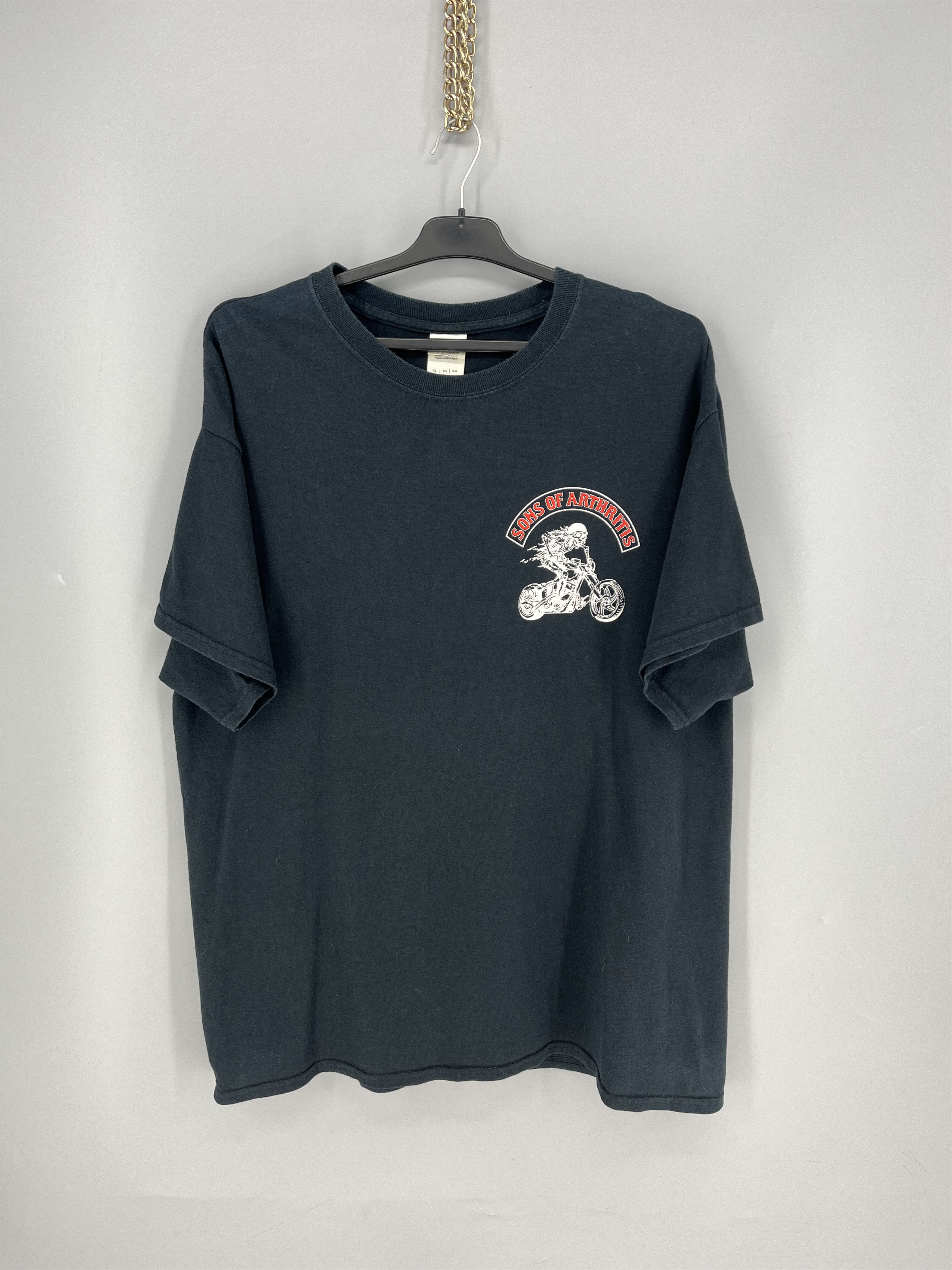 Vintage Vintage 2014 t-shirt Skulls Son Of Arthritis Tee Size US M / EU 48-50 / 2 - 2 Thumbnail