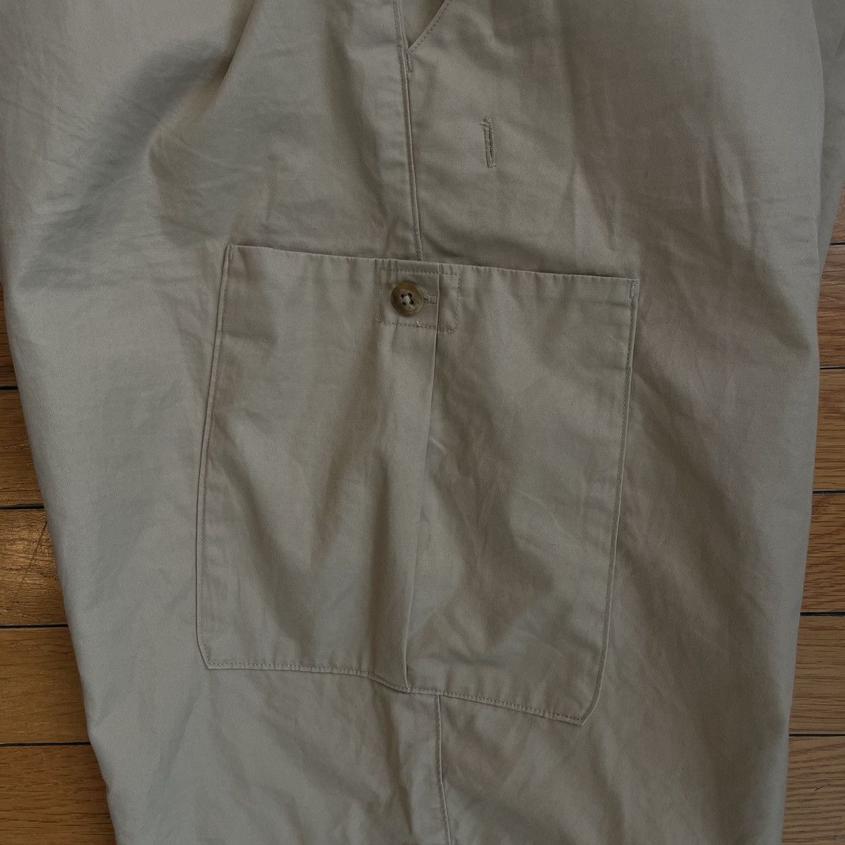 Porter Classic Porter Classic Khaki Cargo Shorts Size US 34 / EU 50 - 6 Thumbnail