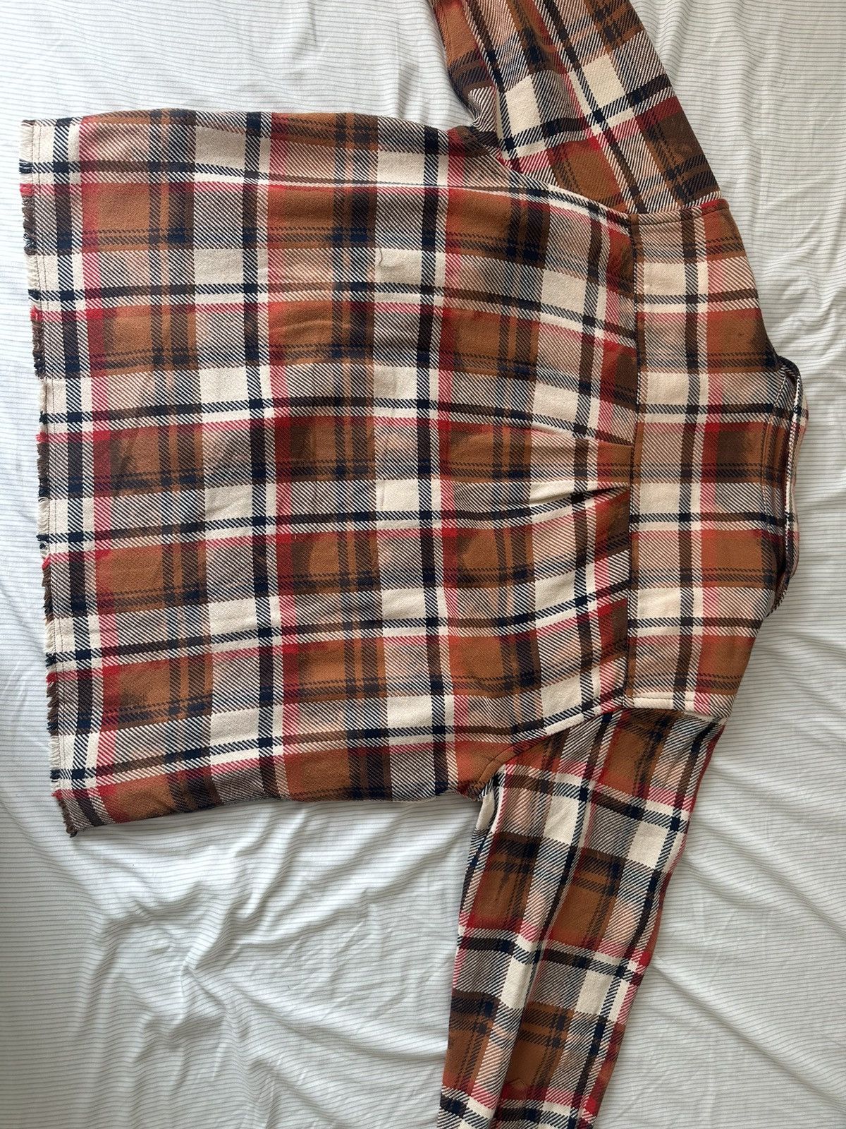 Bape Bape Plaid Sweatshirt Sz M Size US L / EU 52-54 / 3 - 2 Thumbnail