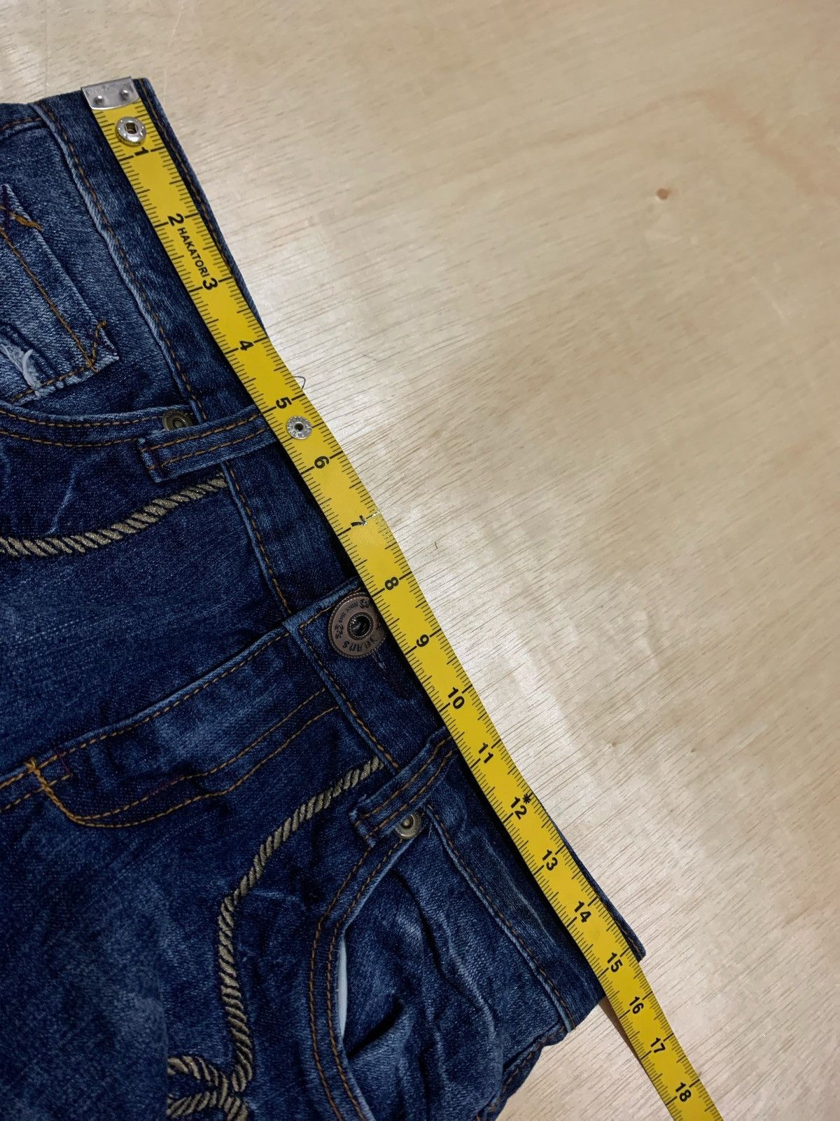 If Six Was Nine × Japanese Brand × Tornado Mart Flare Latooku Fox Jeans Bootcut Ifsixwasnine Size US 31 - 10 Thumbnail