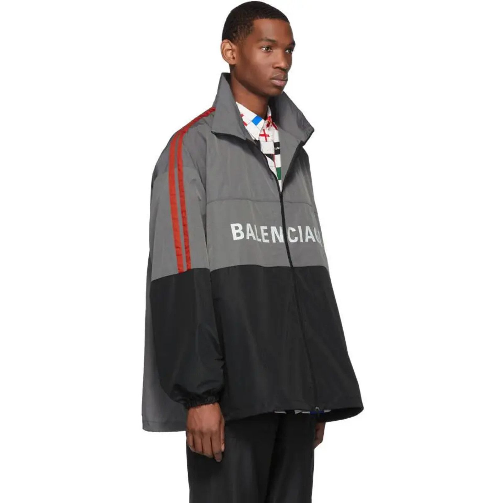 Balenciaga Balenciaga Zipper Oversized Elephant Windbreaker Jacket 46 Size US S / EU 44-46 / 1 - 3 Thumbnail