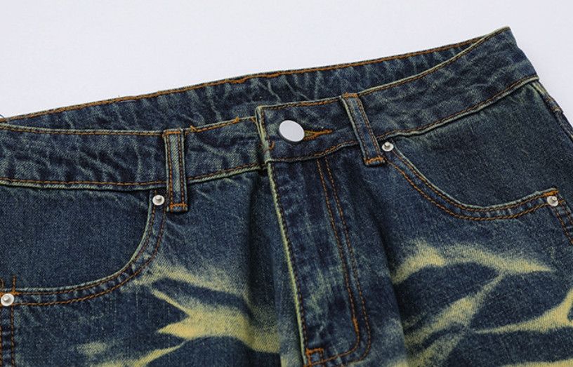 Japanese Brand × Jean Washed vintage loose micro flare jeans Size US 32 / EU 48 - 10 Thumbnail