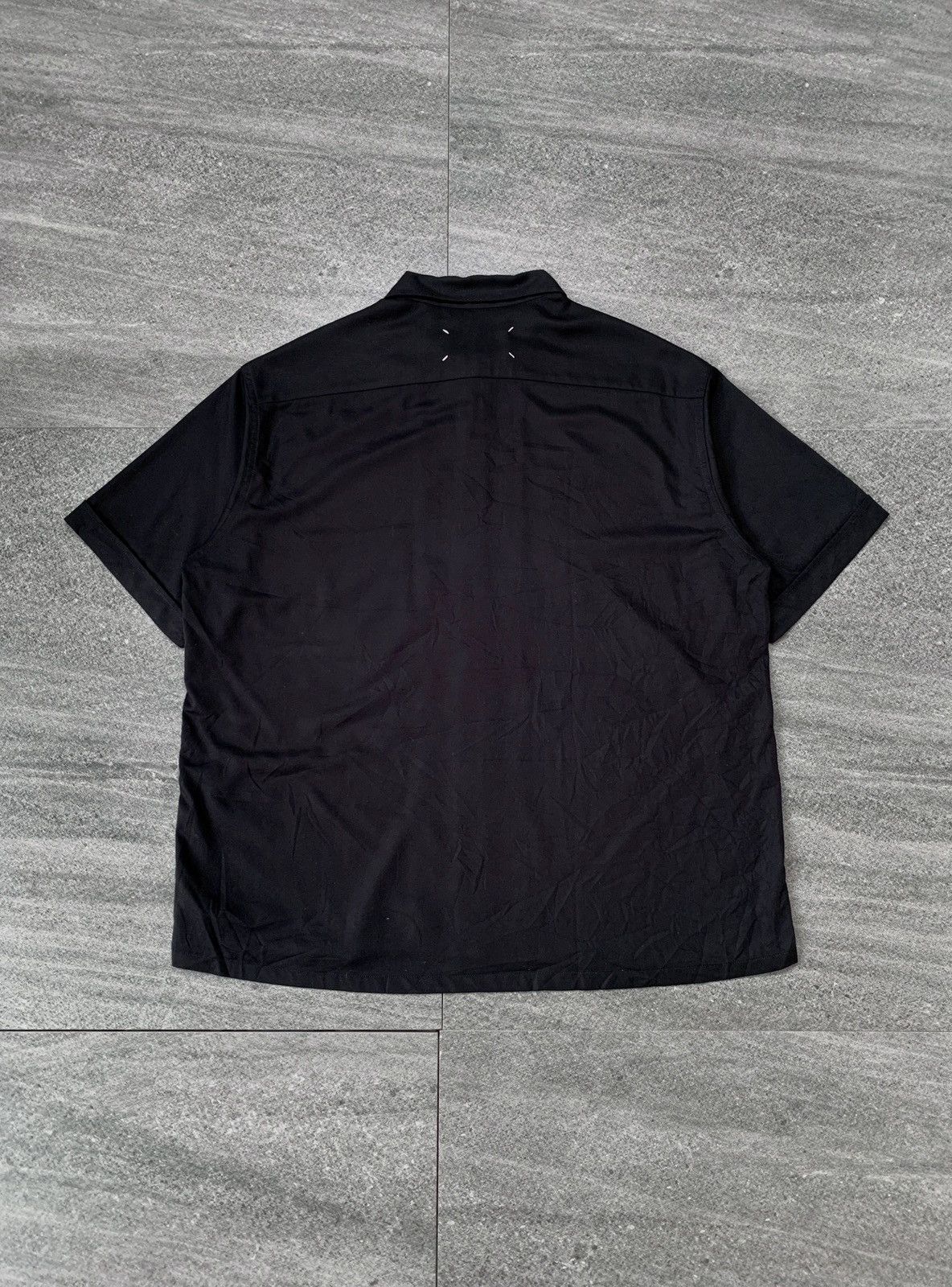 Maison Margiela FREE IMPORT TAX C Embroidery Viscose Camp Collar Shirt Size US M / EU 48-50 / 2 - 6 Thumbnail