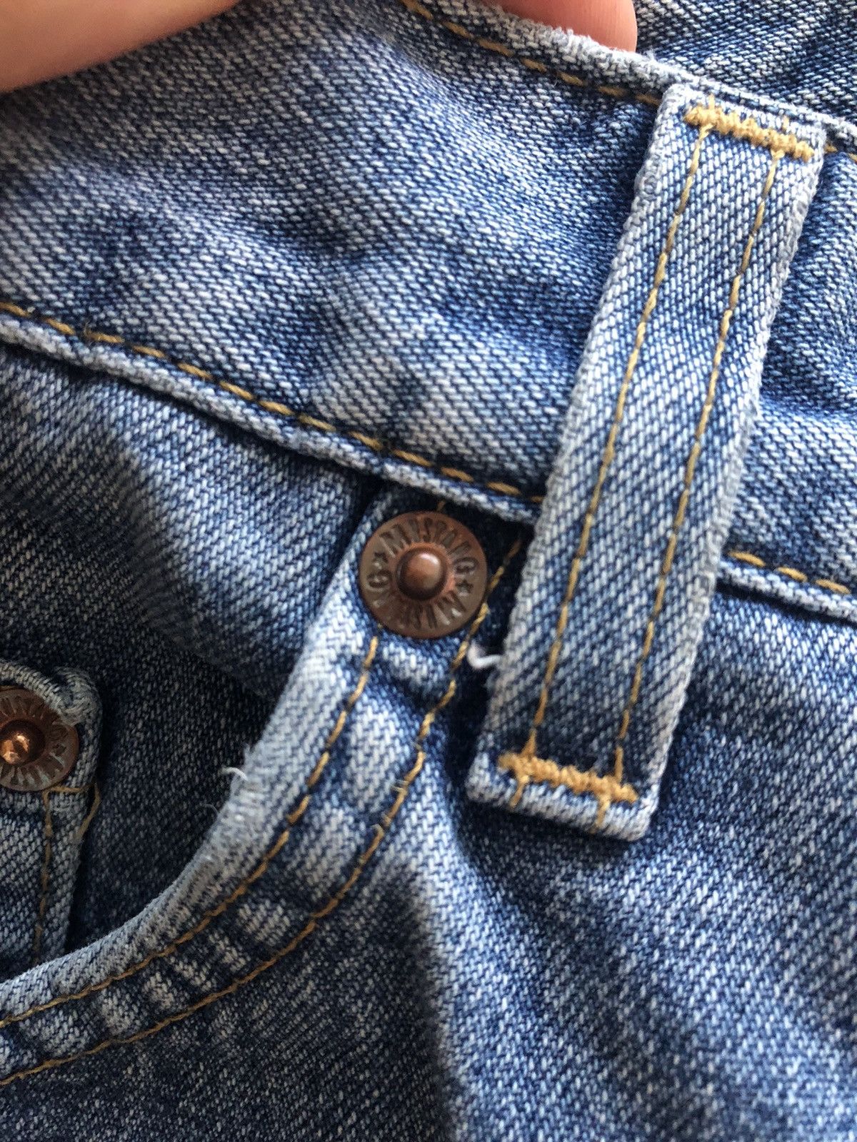 Mustang MUSTANG DENIM BELL BOTTOM VINTAGE JEANS PANTS Size US 28 / EU 44 - 6 Thumbnail