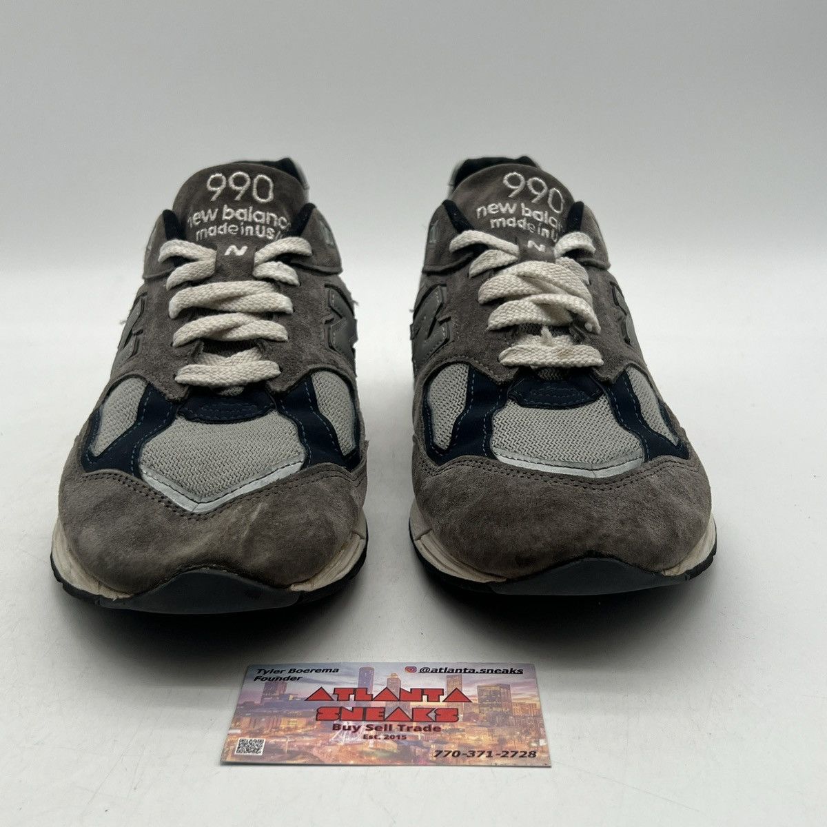 New Balance Madness x 990v2 grey Size US 12 / EU 45 - 2 Thumbnail