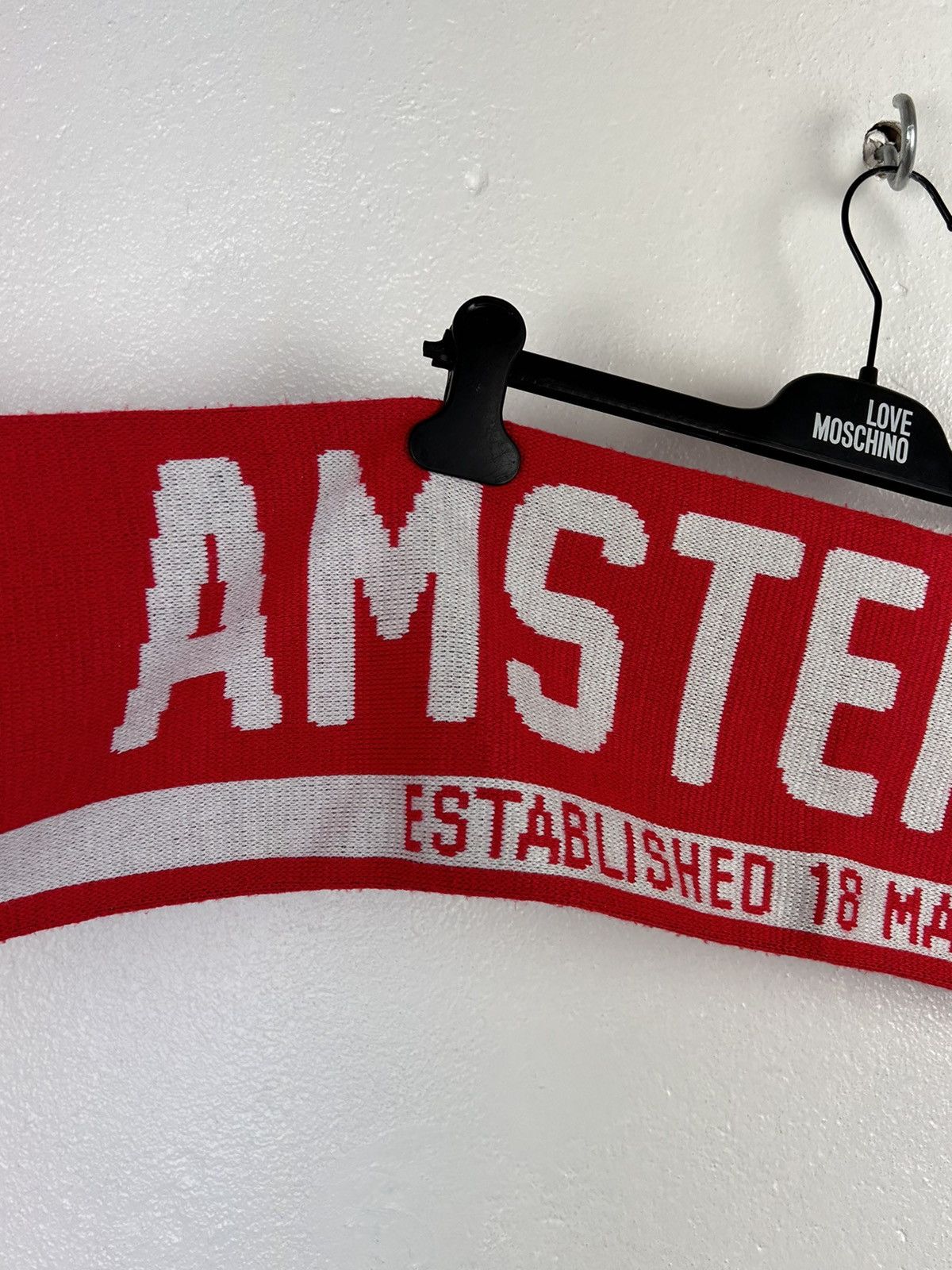 Vintage Vintage Amsterdam AJAX Soccer Football Fanwear Scarf Size ONE SIZE - 3 Thumbnail