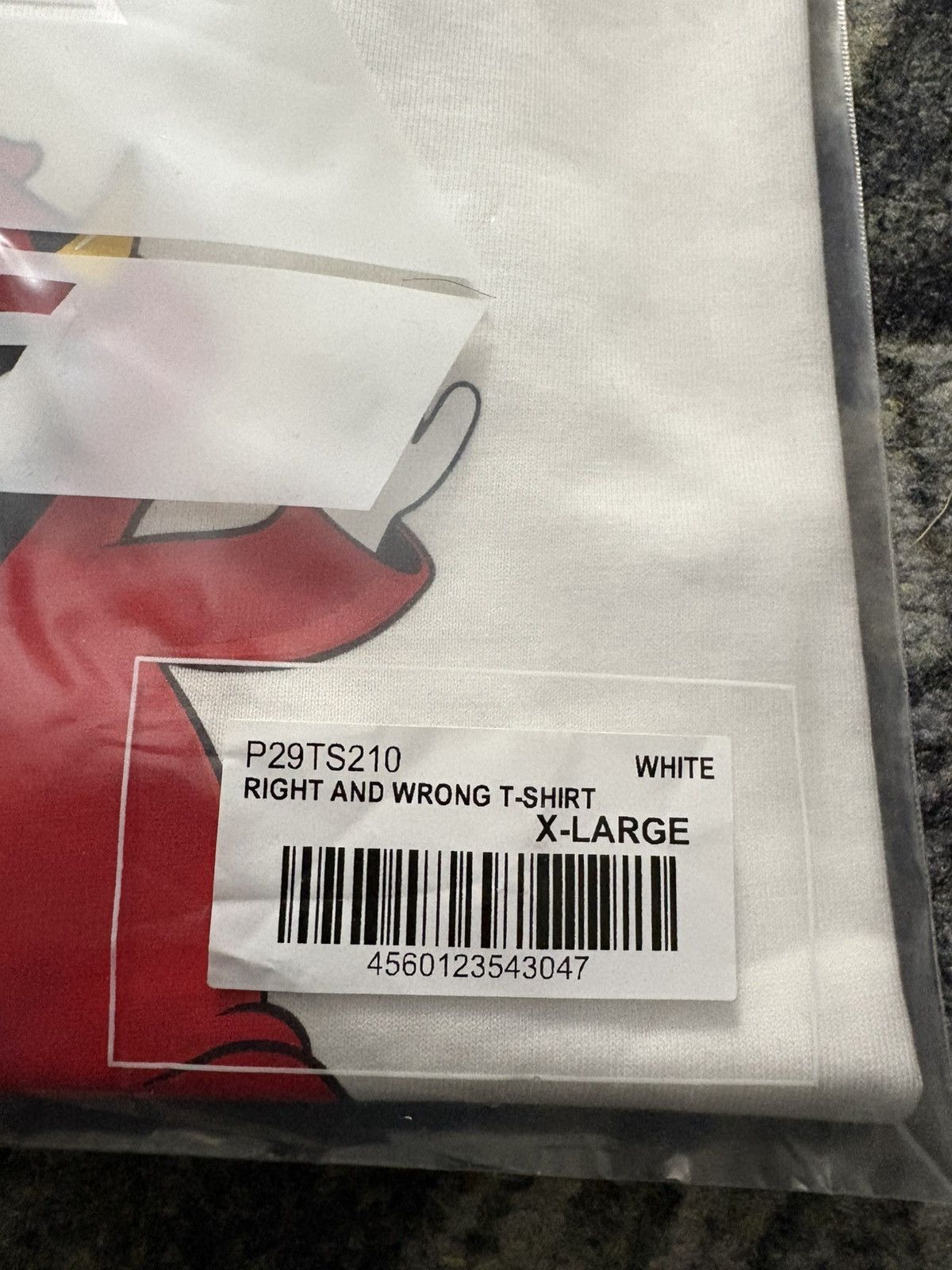 Palace Palace Right and Wrong T-Shirt White Size US XL / EU 56 / 4 - 4 Thumbnail