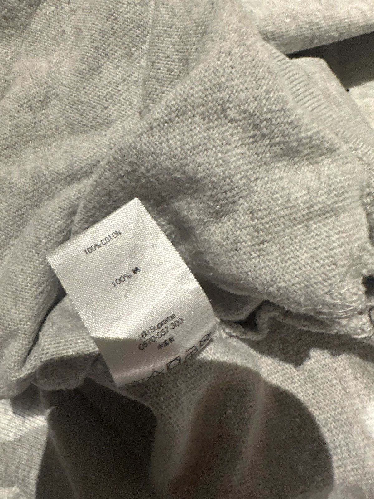 Supreme Supreme Logo Piping Half Zip Sweatshirt Ash Grey Size US L / EU 52-54 / 3 - 5 Thumbnail