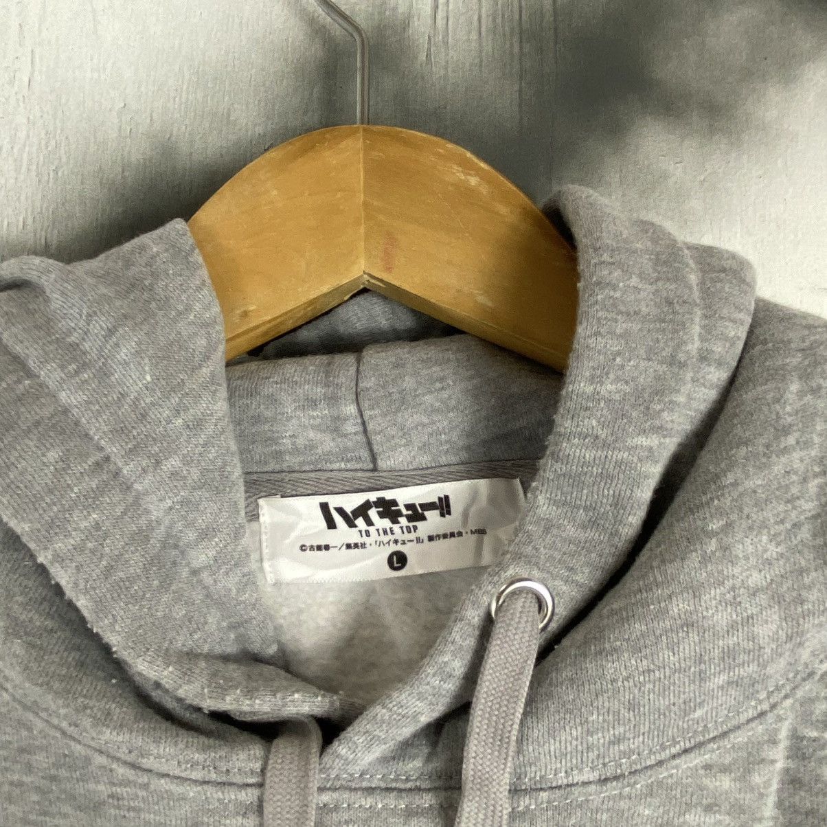 Anime × Japanese Brand Anime Haikyu Karasuno volleyball club Hoodies Size US L / EU 52-54 / 3 - 2 Thumbnail