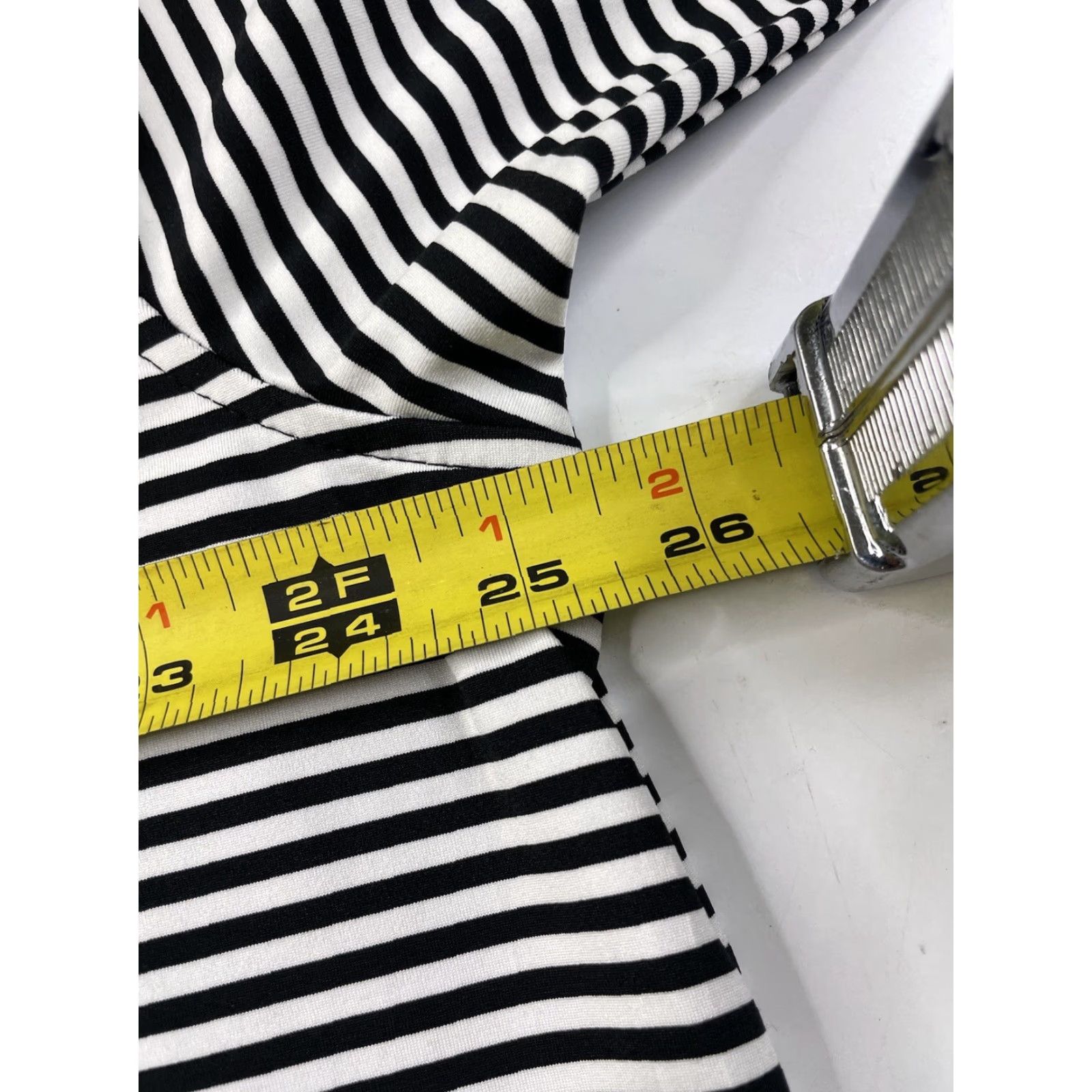 Peter Millar Peter Millar Summer Comfort Manhattan Wood Golf Club Polo Shirt Striped Mens XL Black/White Polo (Men) Short Sleeve Regular Fit Size US XL / EU 56 / 4 - 7 Thumbnail