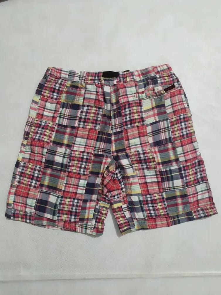 Gramicci × Japanese Brand Multicolor Patchwork Short Pants by GRAMICCI Size US 32 / EU 48 - 4 Thumbnail
