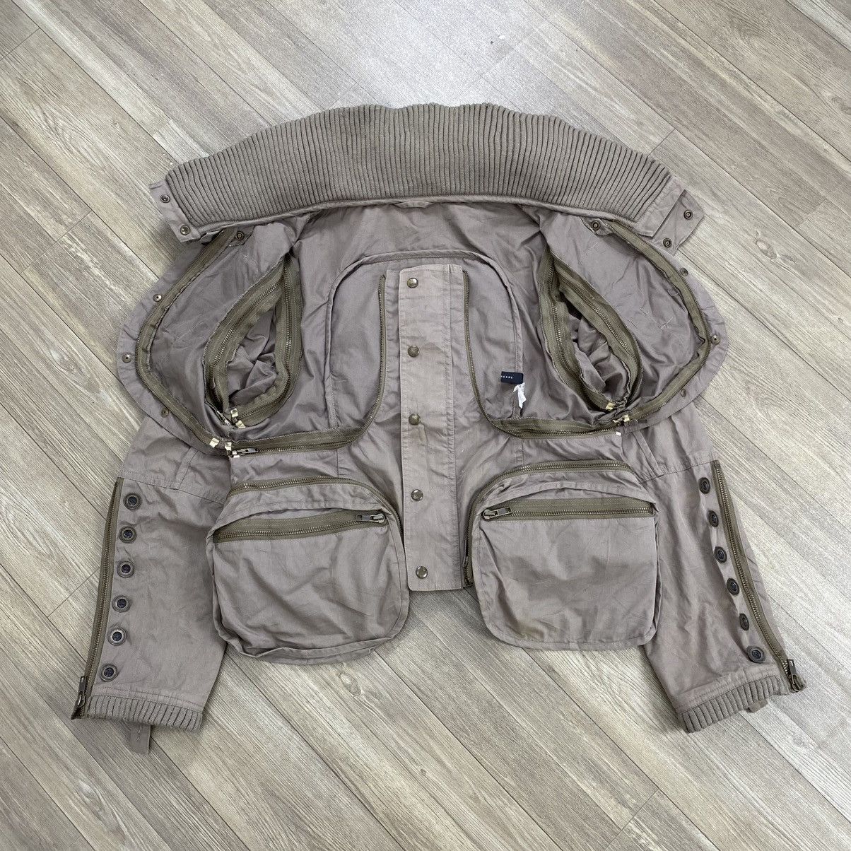 If Six Was Nine 2000s Beauty Beast Goa Lgb Style Multipocket Bono Jacket Size US S / EU 44-46 / 1 - 14 Thumbnail