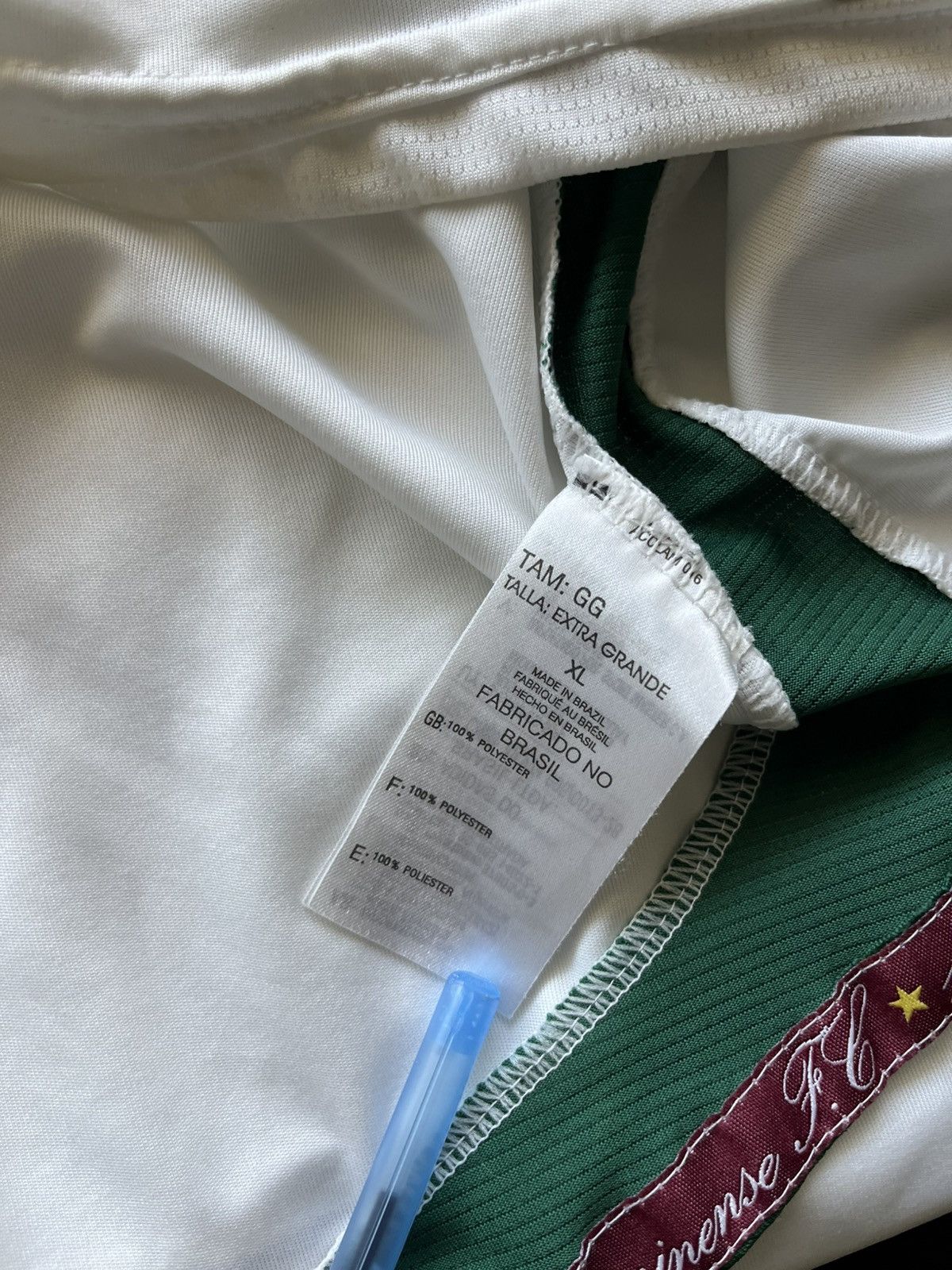 Adidas Adidas fluminense football jersey Size US XL / EU 56 / 4 - 4 Thumbnail