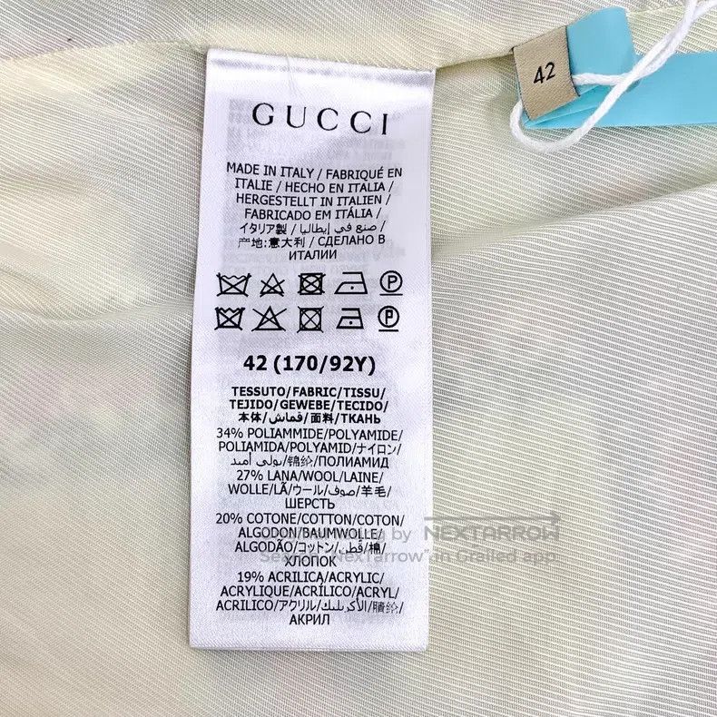 Gucci Gucci Colour-blocked plaid wool woven tweed round-neck sin Size M / US 6-8 / IT 42-44 - 7 Thumbnail