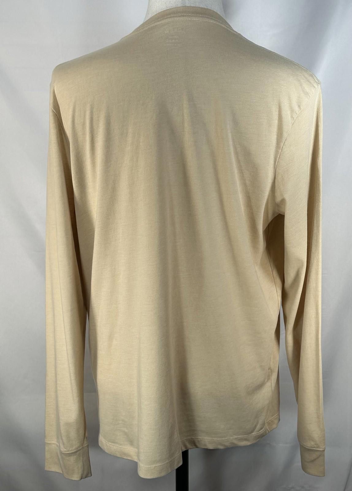 J.Crew J Crew Washed Long Sleeve Pullover T-Shirt Brown Mens L Size US L / EU 52-54 / 3 - 2 Thumbnail