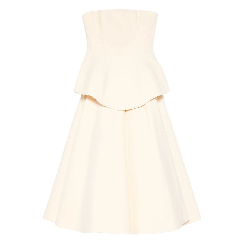 Solace London Solace London NEUTRALS Dresses - Cocktail & Party Dresses Size L / US 10 / IT 46 - 1 Thumbnail