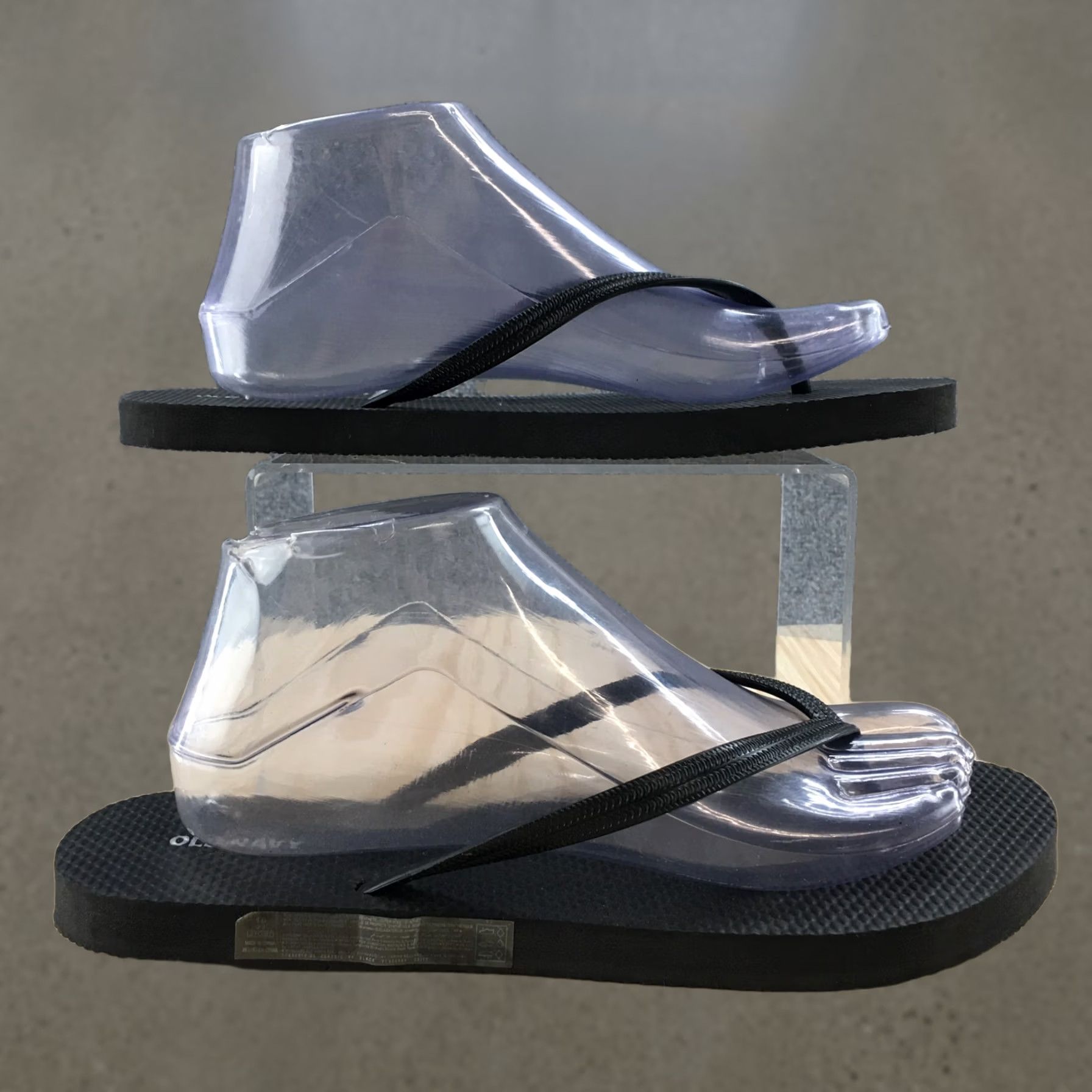 Old Navy Old Navy Sandals Womens 10 Flip Flop Black Toe-Post Comfort Casual Low Top NEW Size L / US 10 / IT 46 - 1 Thumbnail