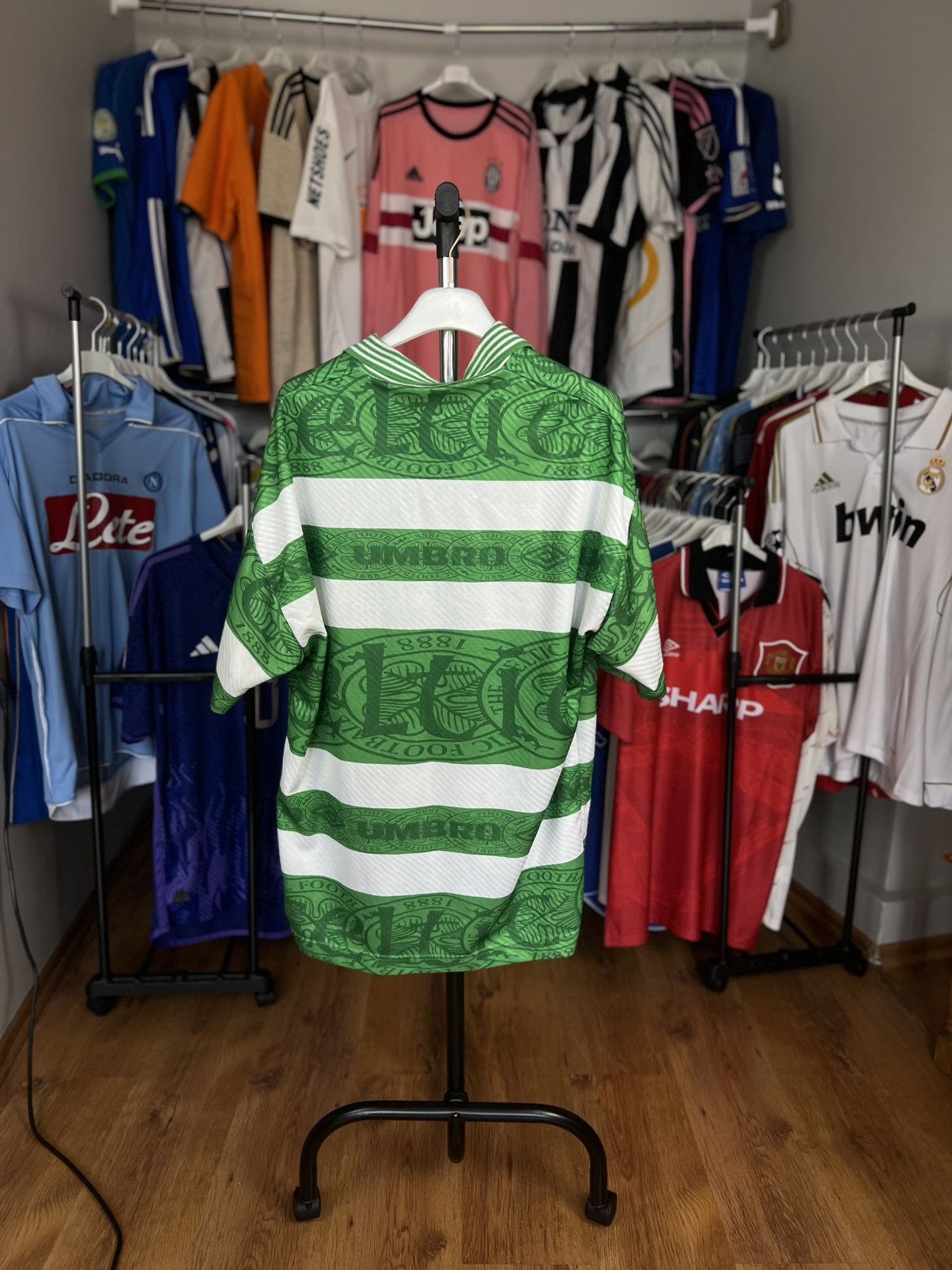 Umbro Soccer Jersey Umbro Celtic 1995/97 Retro Vintage Shirt Size US L / EU 52-54 / 3 - 2 Thumbnail