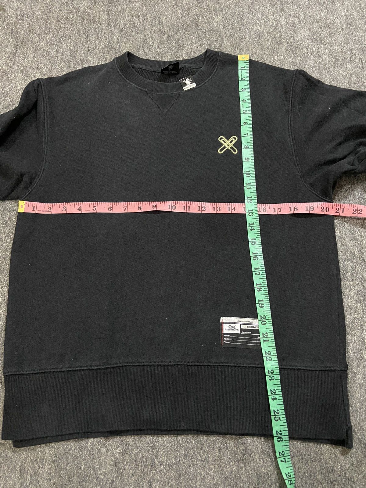 Maison MIHARA YASUHIRO Miharayasuhiro x GU japanese sweatshirt Size US M / EU 48-50 / 2 - 9 Thumbnail