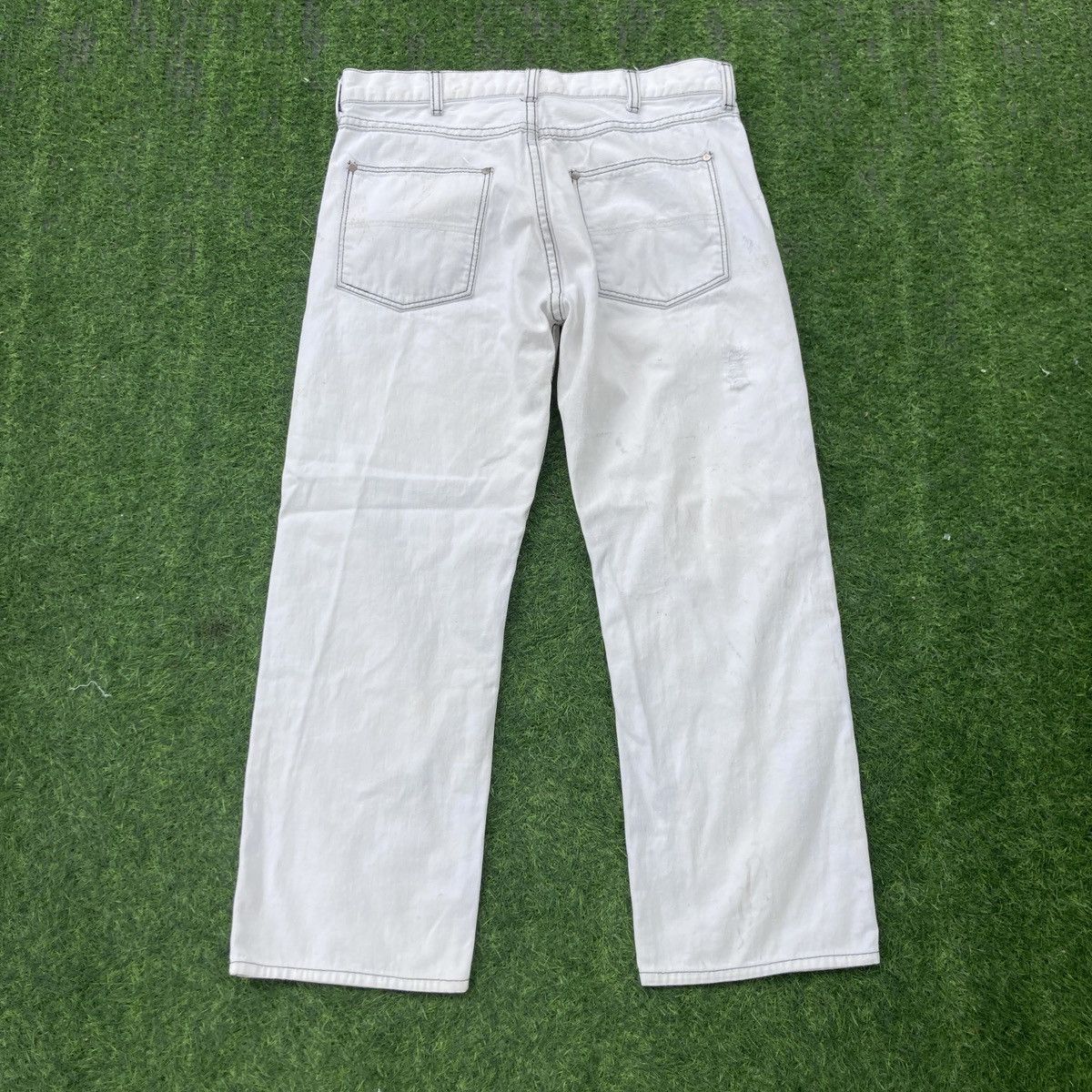 Number (N)ine NUMBER NINE DISTRESSED JEANS Size US 34 / EU 50 - 2 Thumbnail