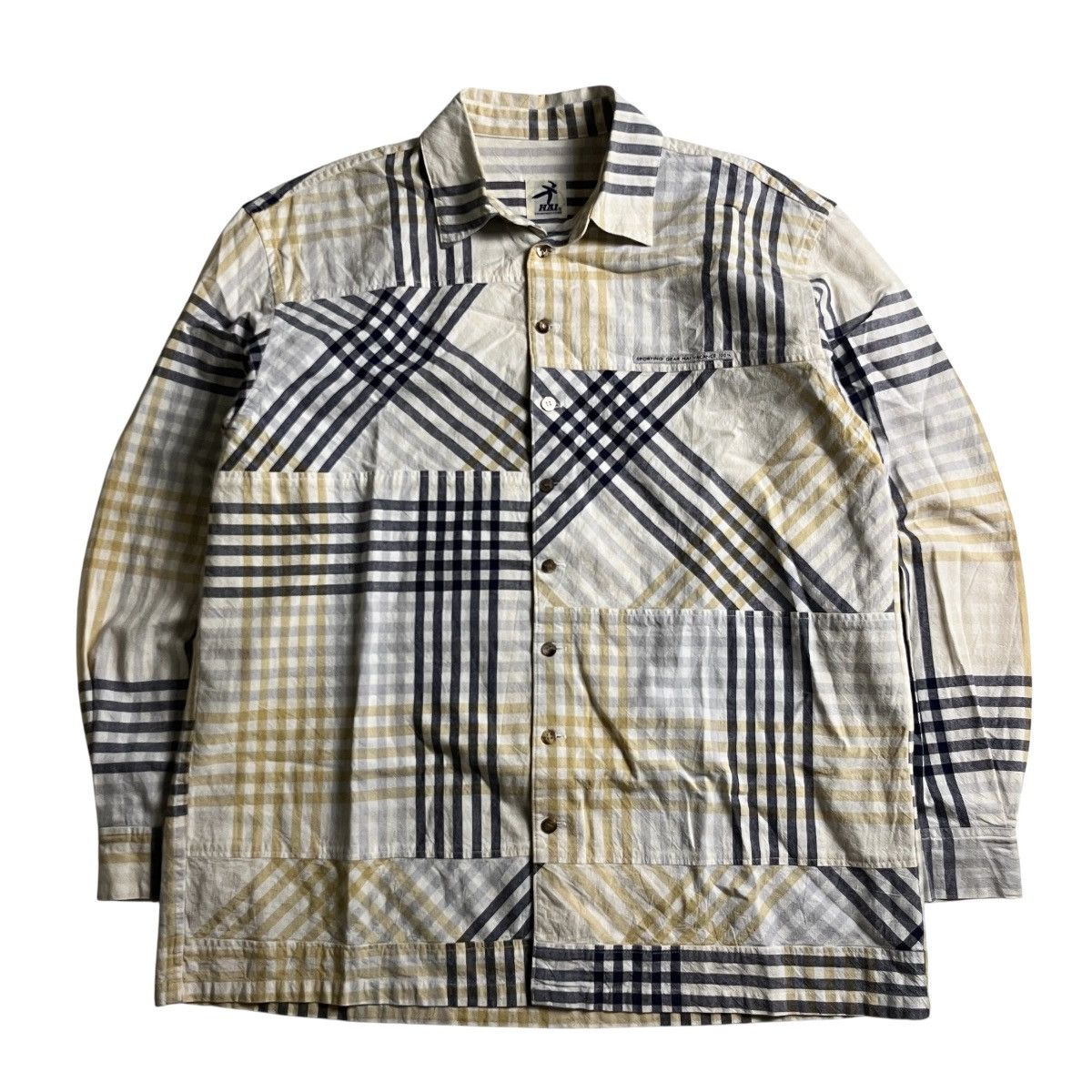 Issey Miyake 🔥90s Hai Sporting Gear Plaid shirt Size US M / EU 48-50 / 2 - 1 Thumbnail