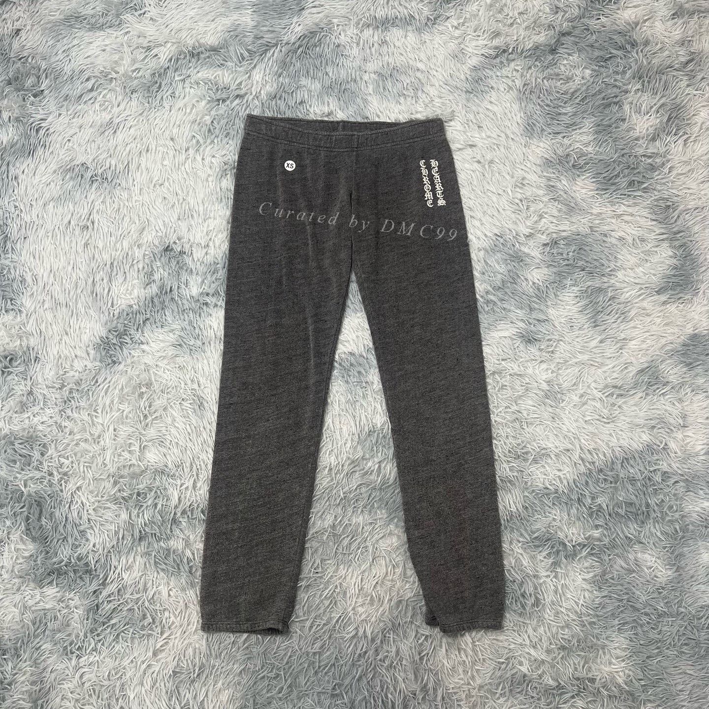 Chrome Hearts Chrome Hearts Y Not Velour Track Pants in Navy