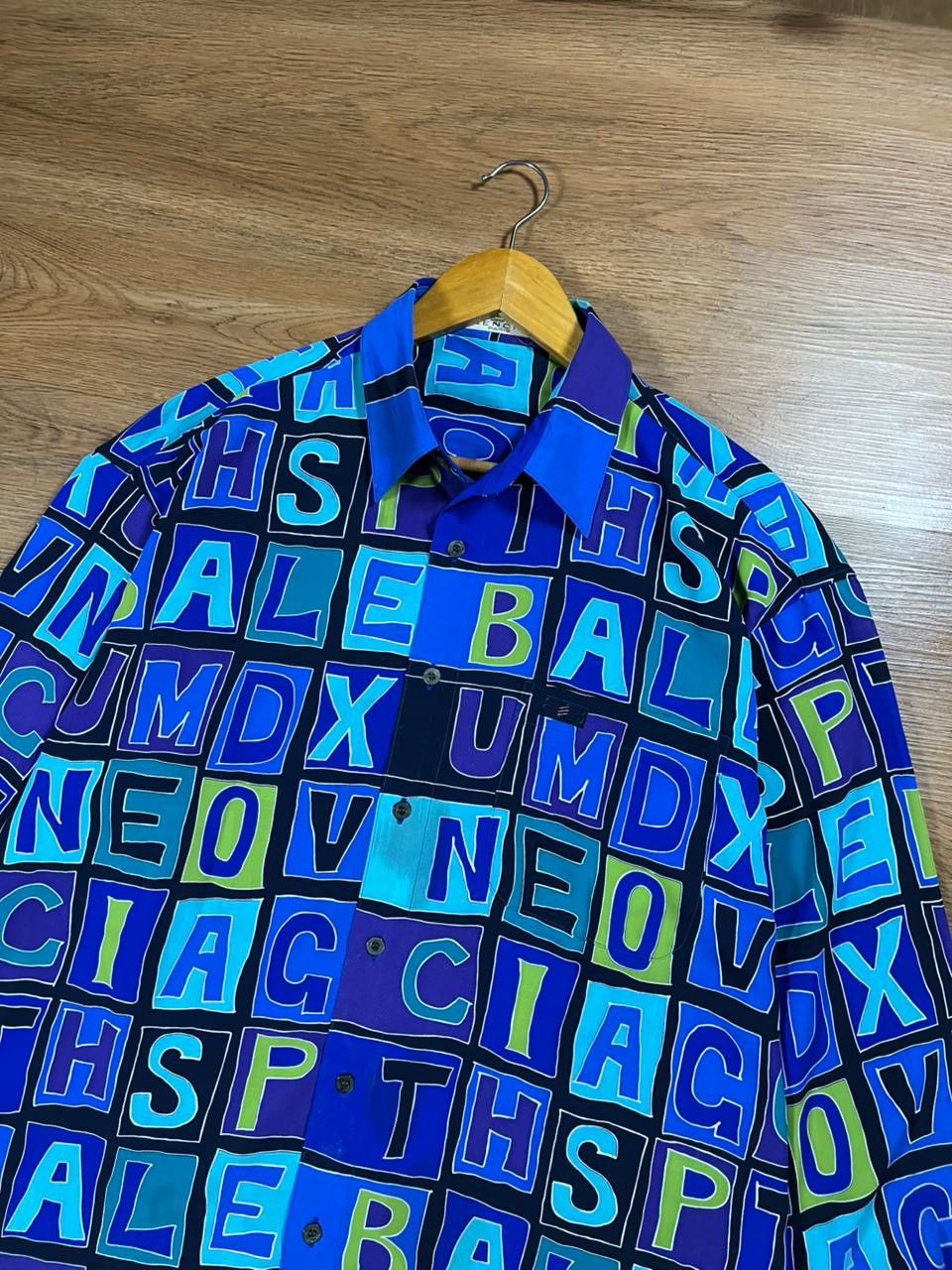 Balenciaga BALENCIAGA SILK SHIRT Size US L / EU 52-54 / 3 - 2 Thumbnail