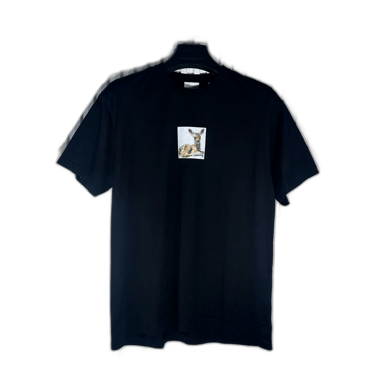 Burberry Burberry Short Sleeve Shirt with Deer Print Size US S / EU 44-46 / 1 - 1 Thumbnail