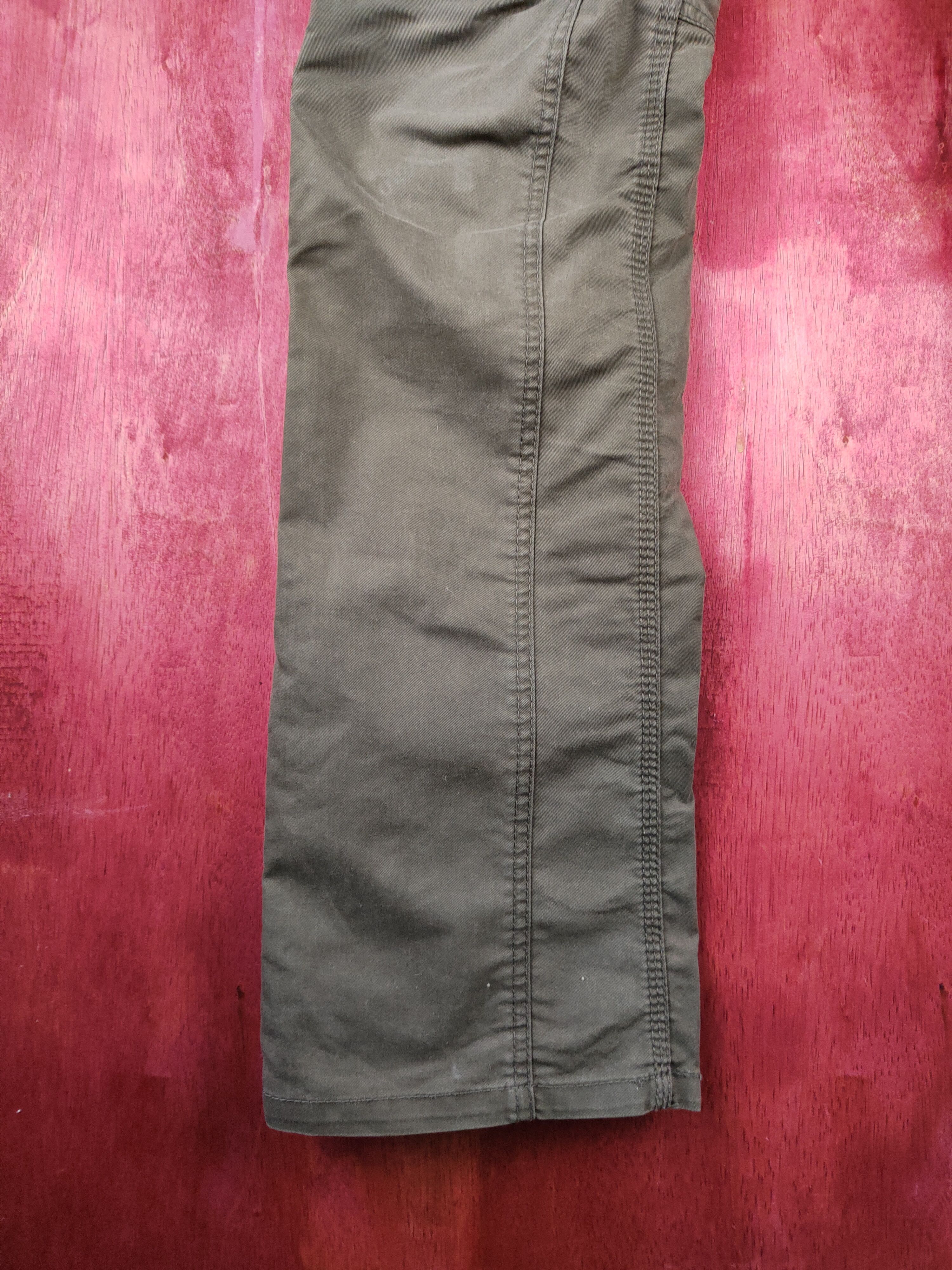 Japanese Brand DL Nicole Club Dark Brown Multipocket Cargo Pants #S1260 Size US 30 / EU 46 - 4 Thumbnail