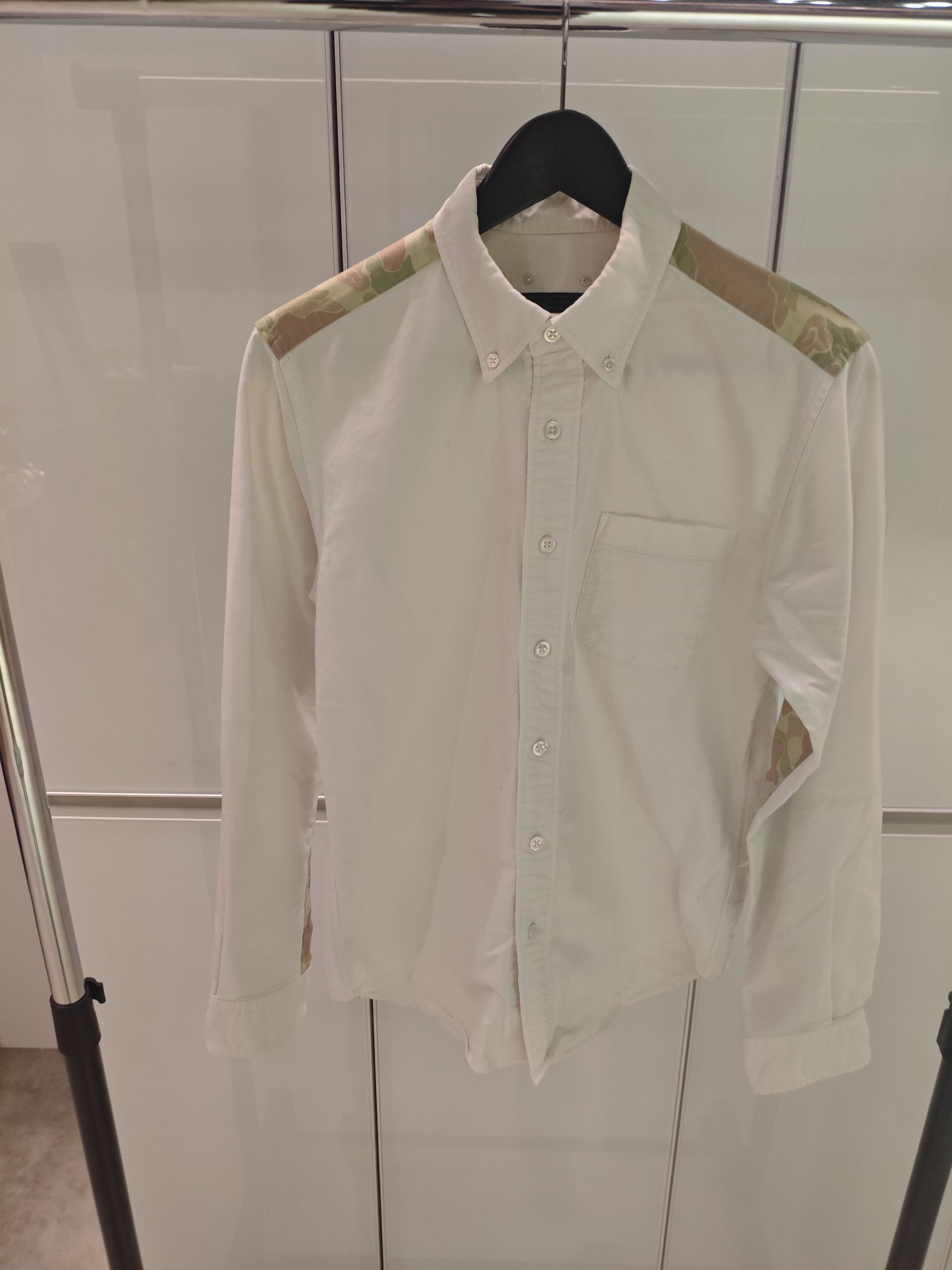 Sophnet. Sophnet. white shirt with camouflage SOPH-140012 Size US S / EU 44-46 / 1 - 1 Thumbnail