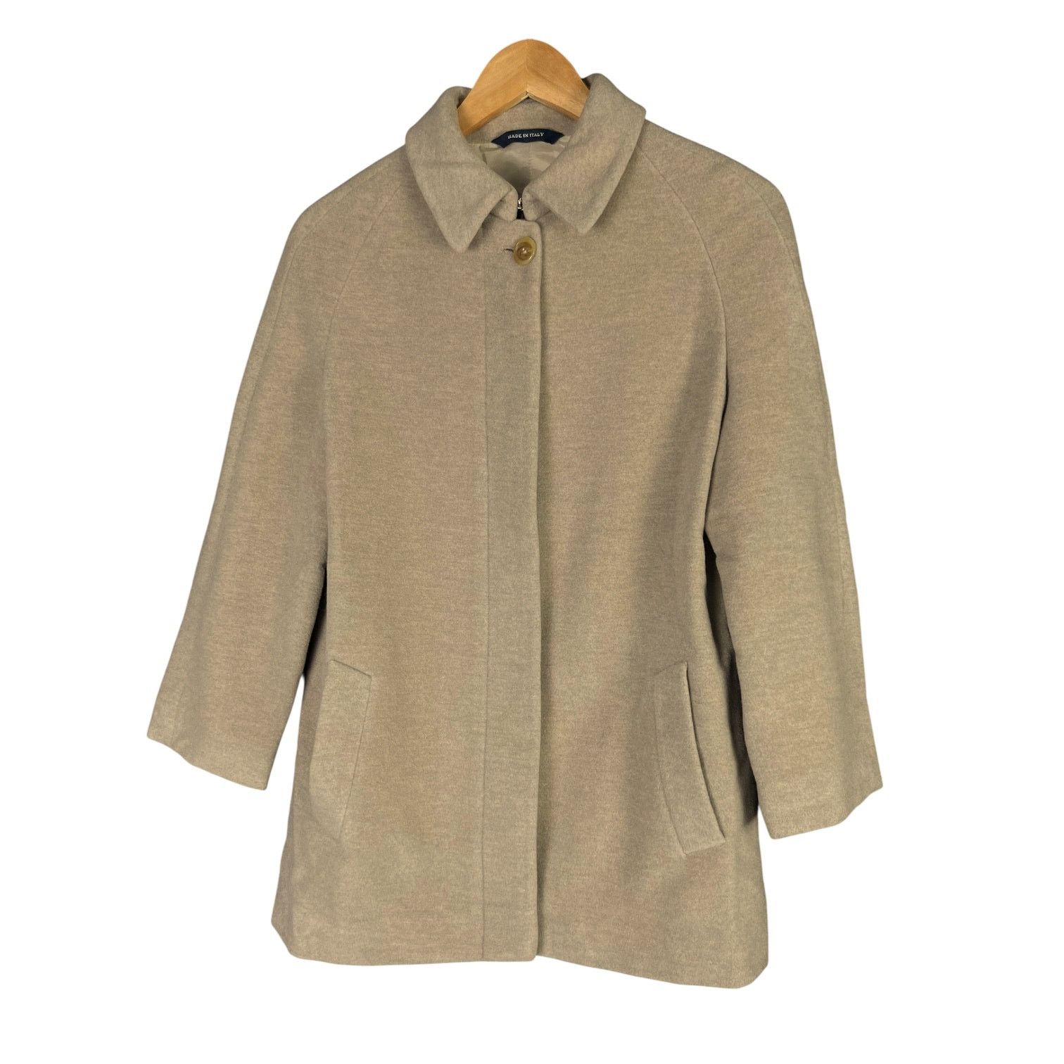 Burberry Burberry Classic Tan Wool Blend Coat Size 4 Retail $495 Size S / US 4 / IT 40 - 3 Thumbnail