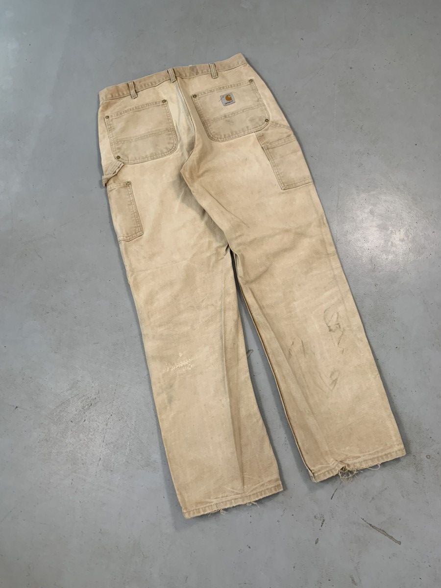 Carhartt Rare sunfade vintage carhartt double knee Size US 34 / EU 50 - 2 Thumbnail