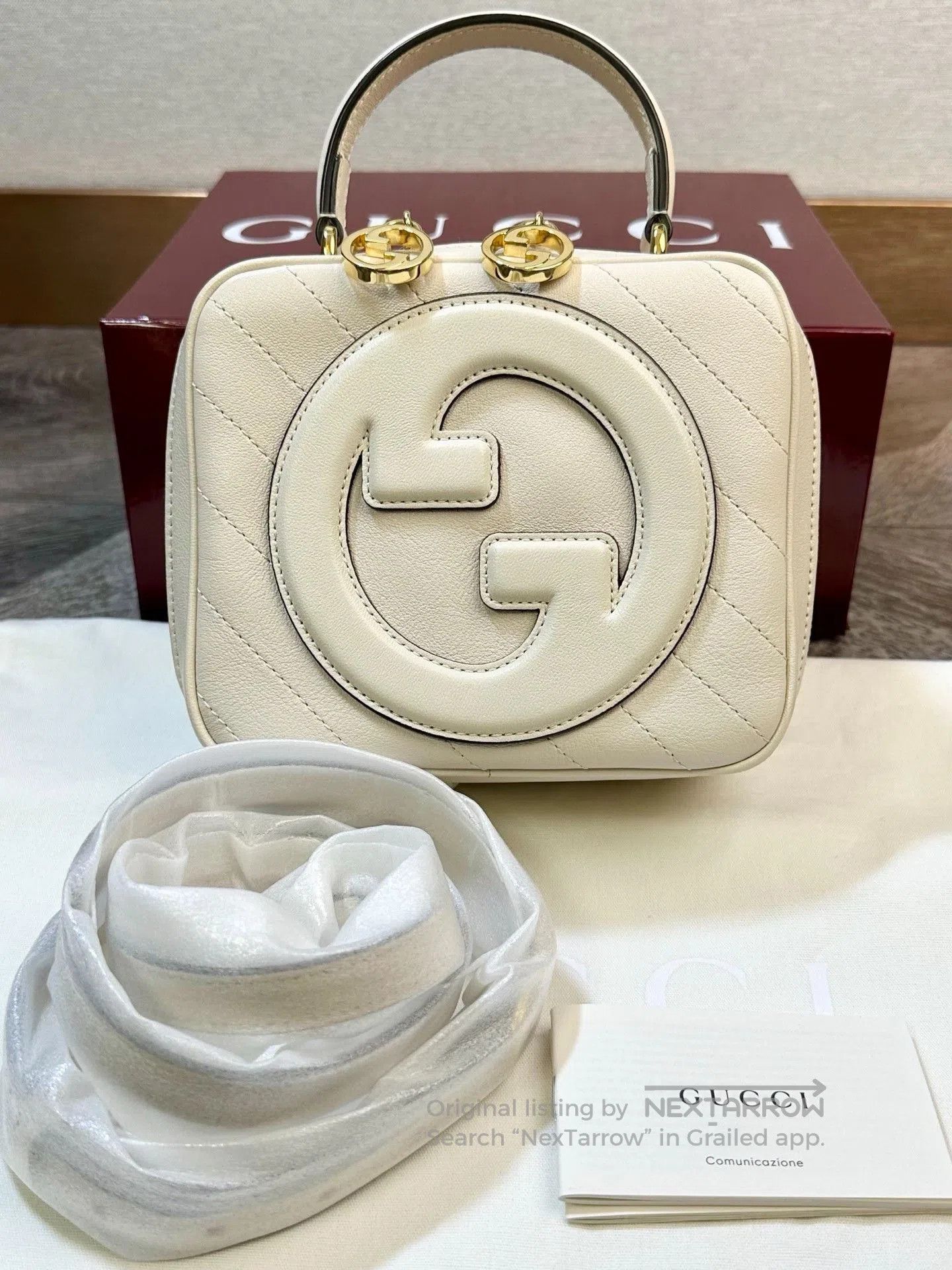 Gucci Gucci Blondie Square Box Camera Bag. Size ONE SIZE - 2 Thumbnail