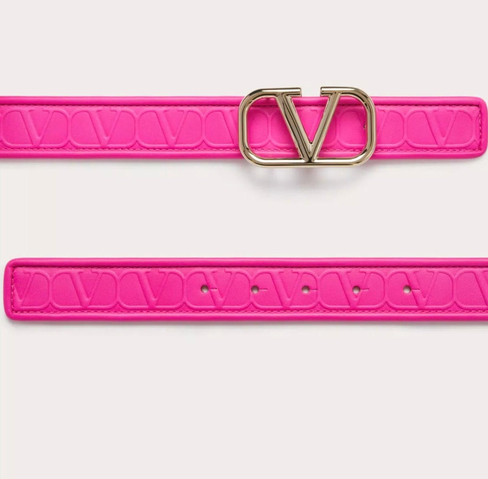 Designer Valentino Toile Iconographe Belt Size 95 Size ONE SIZE - 3 Thumbnail