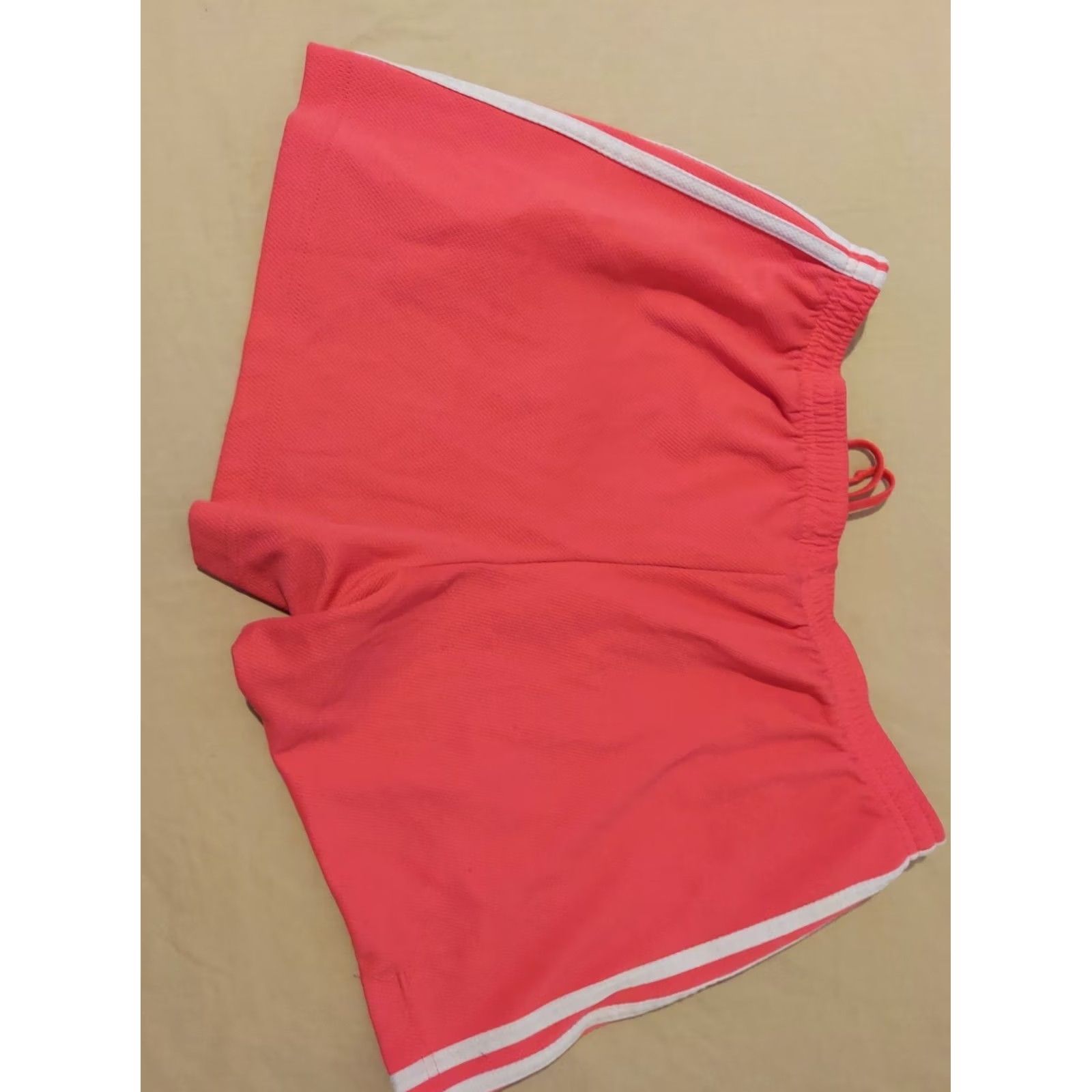 Adidas adidas Womens Shorts L Large Orange Athletic Gym Workout Size 36" / US 14 / IT 50 - 2 Thumbnail