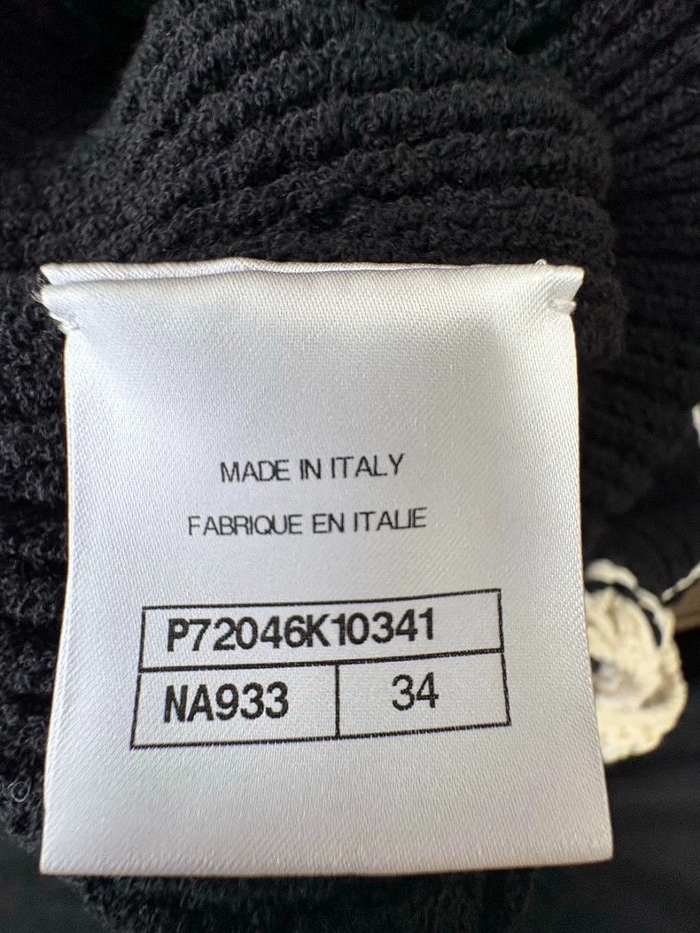 Chanel Chanel Black and white rolled-edged temperament knitted sk Size XXS / US 00 / IT 34 - 7 Thumbnail
