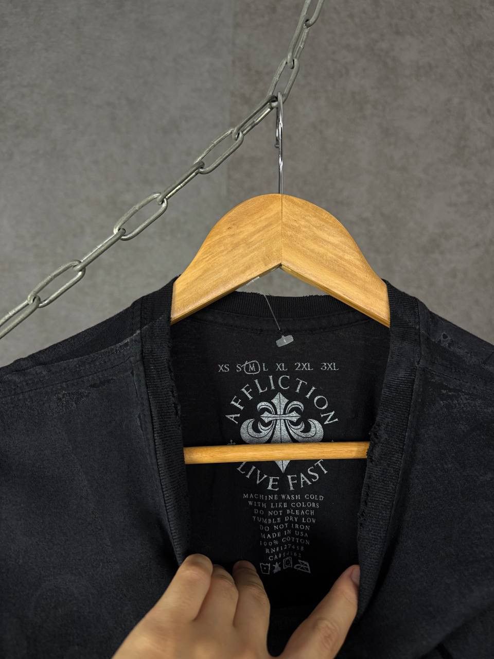 Affliction Affliction designer distressed made in USA tee Size US M / EU 48-50 / 2 - 5 Thumbnail