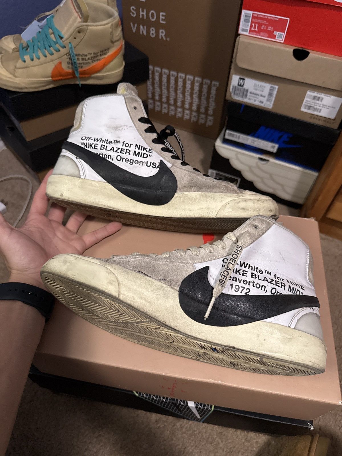 Nike The Ten Nike off white blazer Grailed