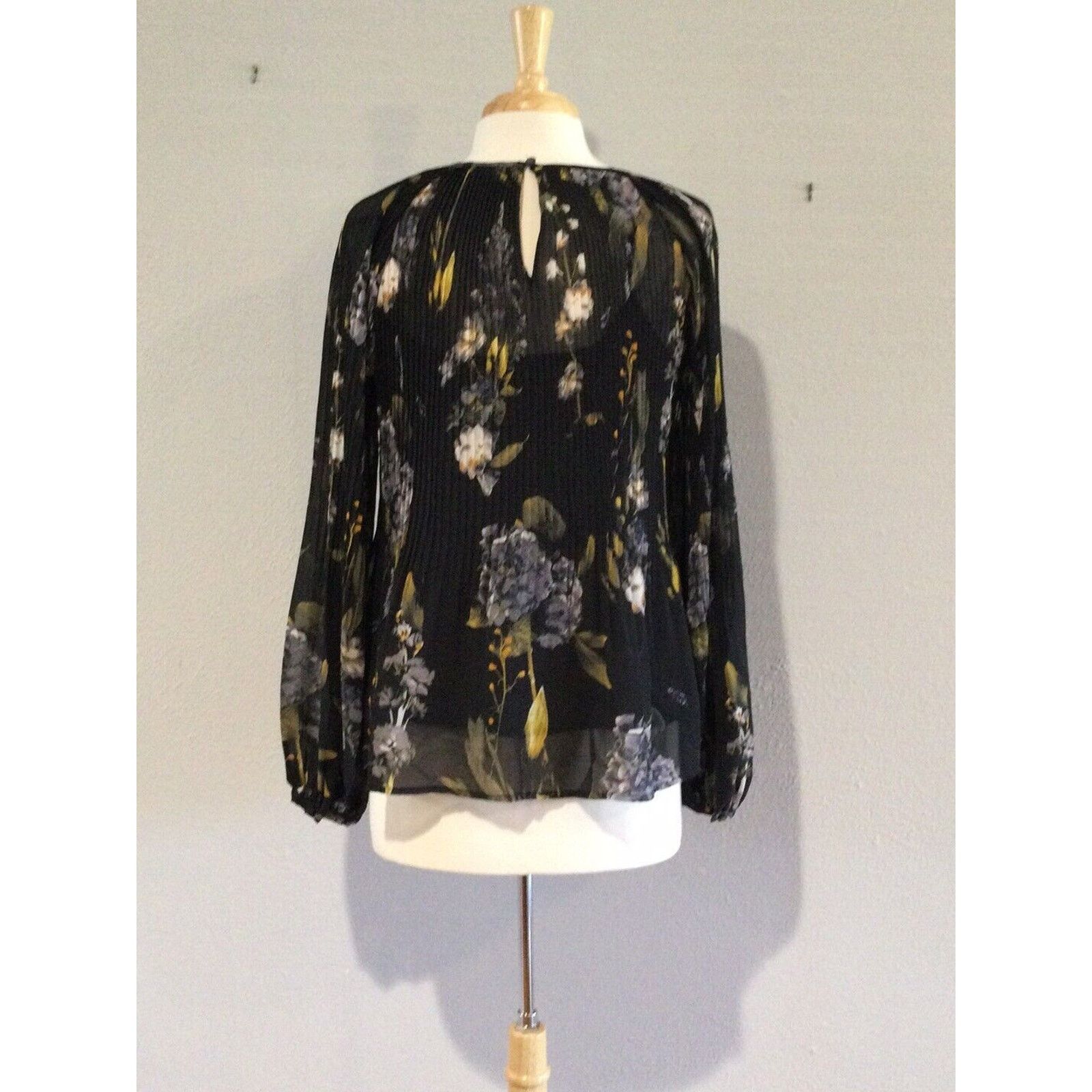 Other A New Day Floral Sheer Overlay w/Tank Underneath Top M Size M / US 6-8 / IT 42-44 - 9 Thumbnail