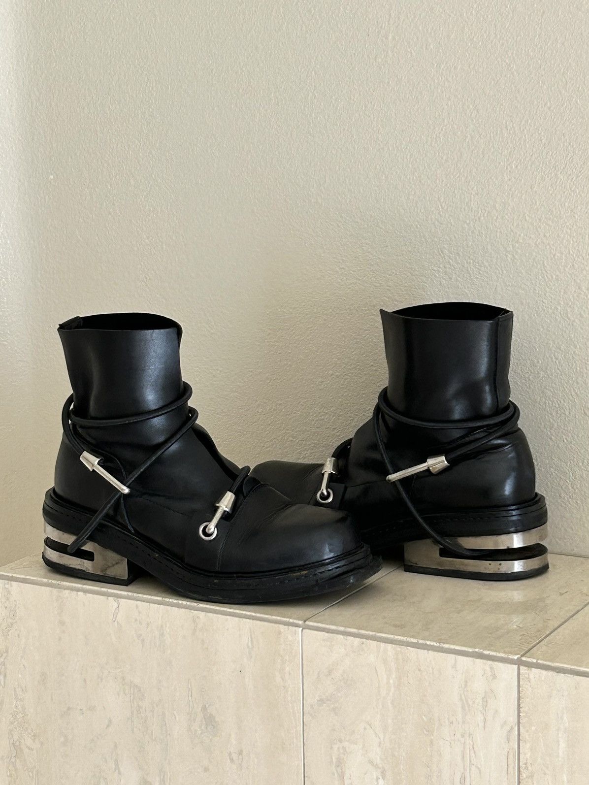 Guidi Dirk Bikkembergs Bungee Boots Black Grailed