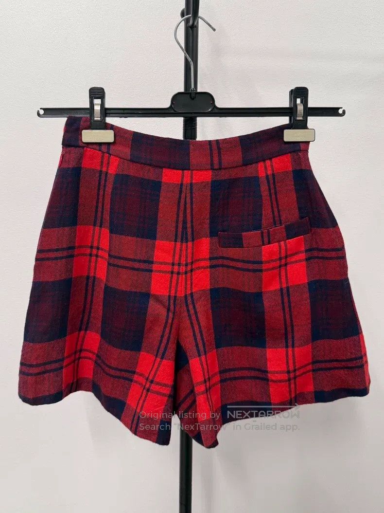 Vivienne Westwood Vivienne Westwood size 1 Red and Black Tartan Skirt, Bottom Size 25" / US 0 / IT 36 - 4 Thumbnail