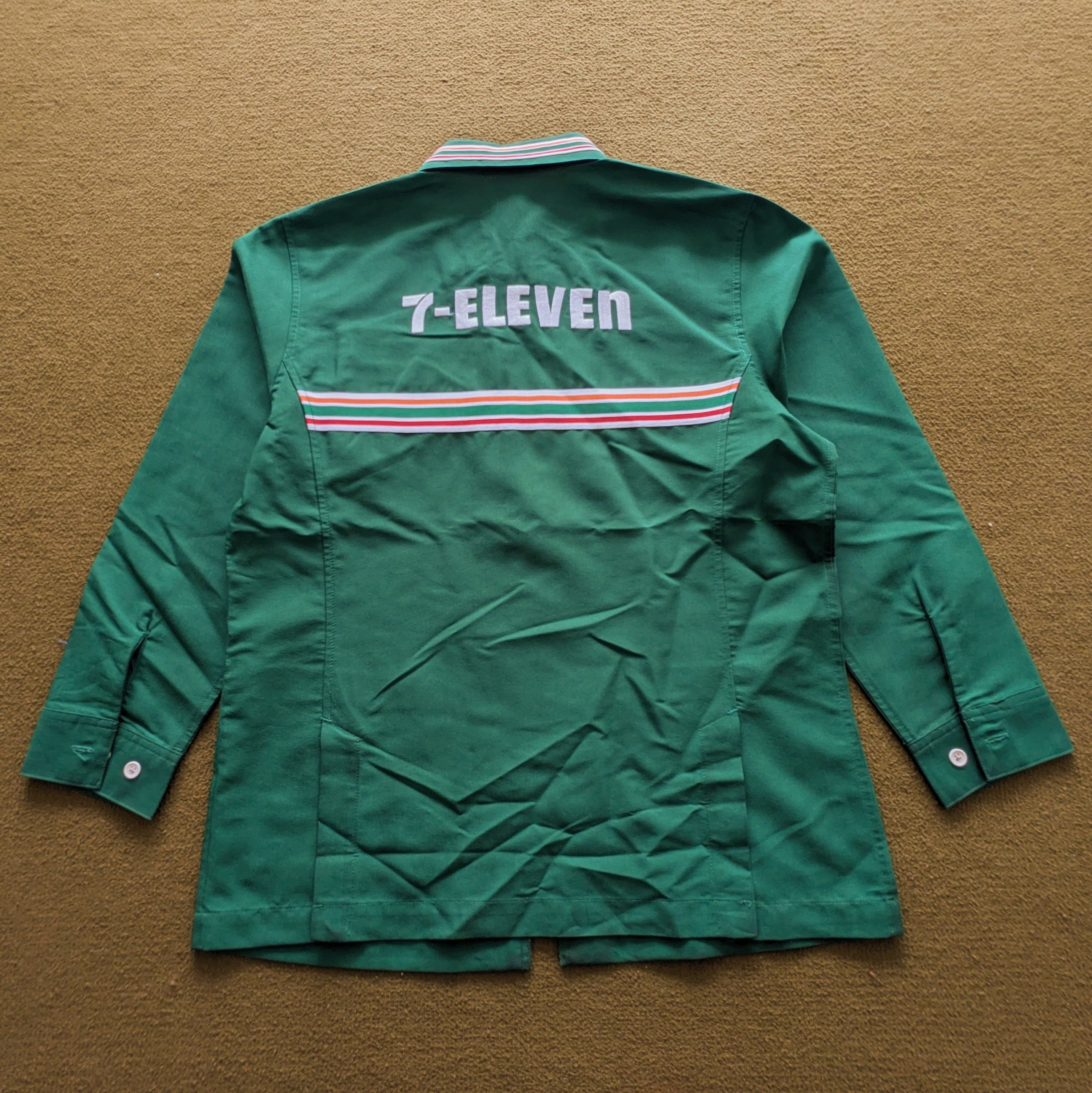 Vintage Vintage 7 ELEVEN Uniform Workers Jacket Size US M / EU 48-50 / 2 - 1 Thumbnail