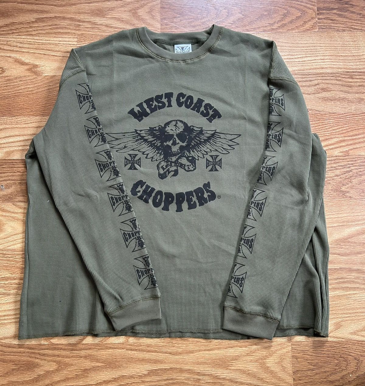 West Coast Choppers West Coast Choppers Mens Large Iron Cross size large Thermal Size US L / EU 52-54 / 3 - 1 Thumbnail