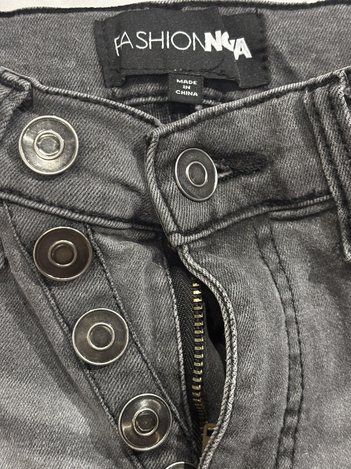 Fashion Nova Women’s black skinny jeans.wp0303 Size 24" / US 00 / IT 34 - 6 Thumbnail