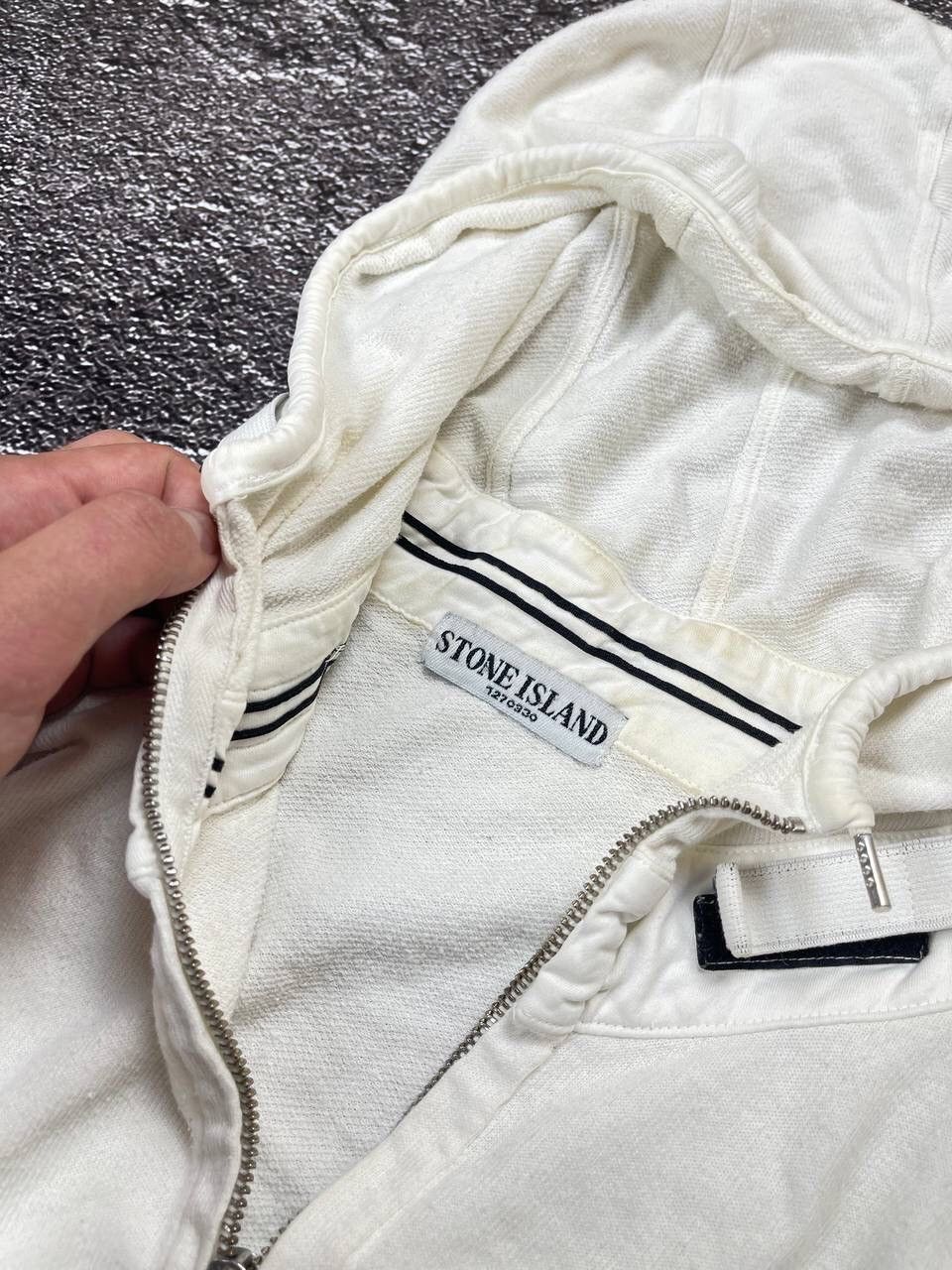 Massimo Osti Vintage Stone Island Zipp Hoodie 90s Size US XXL / EU 58 / 5 - 6 Thumbnail