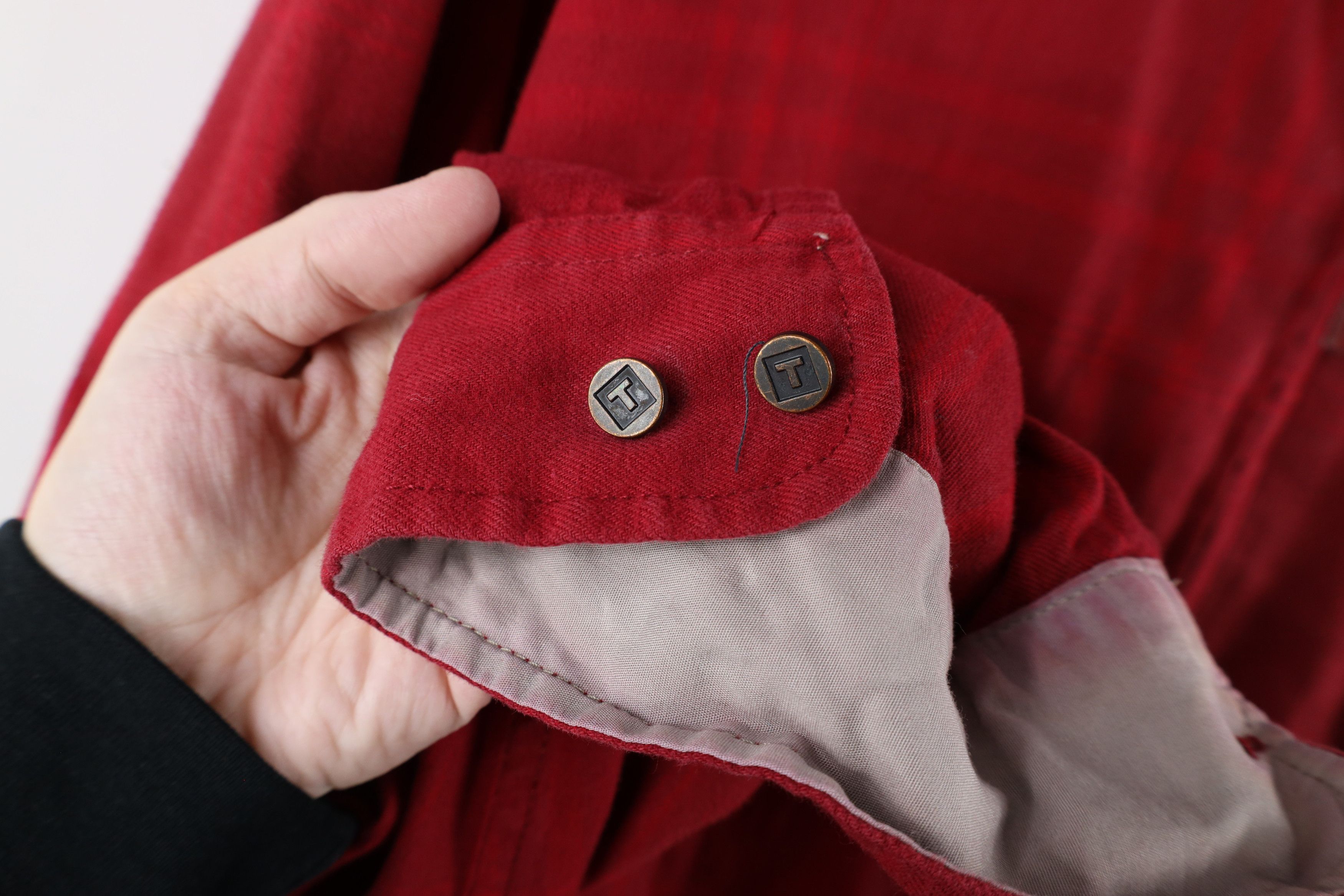 Tommy Hilfiger × Vintage Vintage 90s Tommy Hilfiger Out Flannel Full Zip Shirt Jacket Size US L / EU 52-54 / 3 - 6 Thumbnail