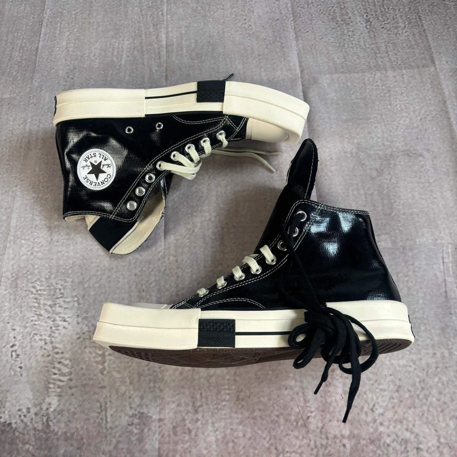 Converse × Rick Owens Drkshdw Rick Owens converse Size US 9.5 / EU 42-43 - 2 Thumbnail