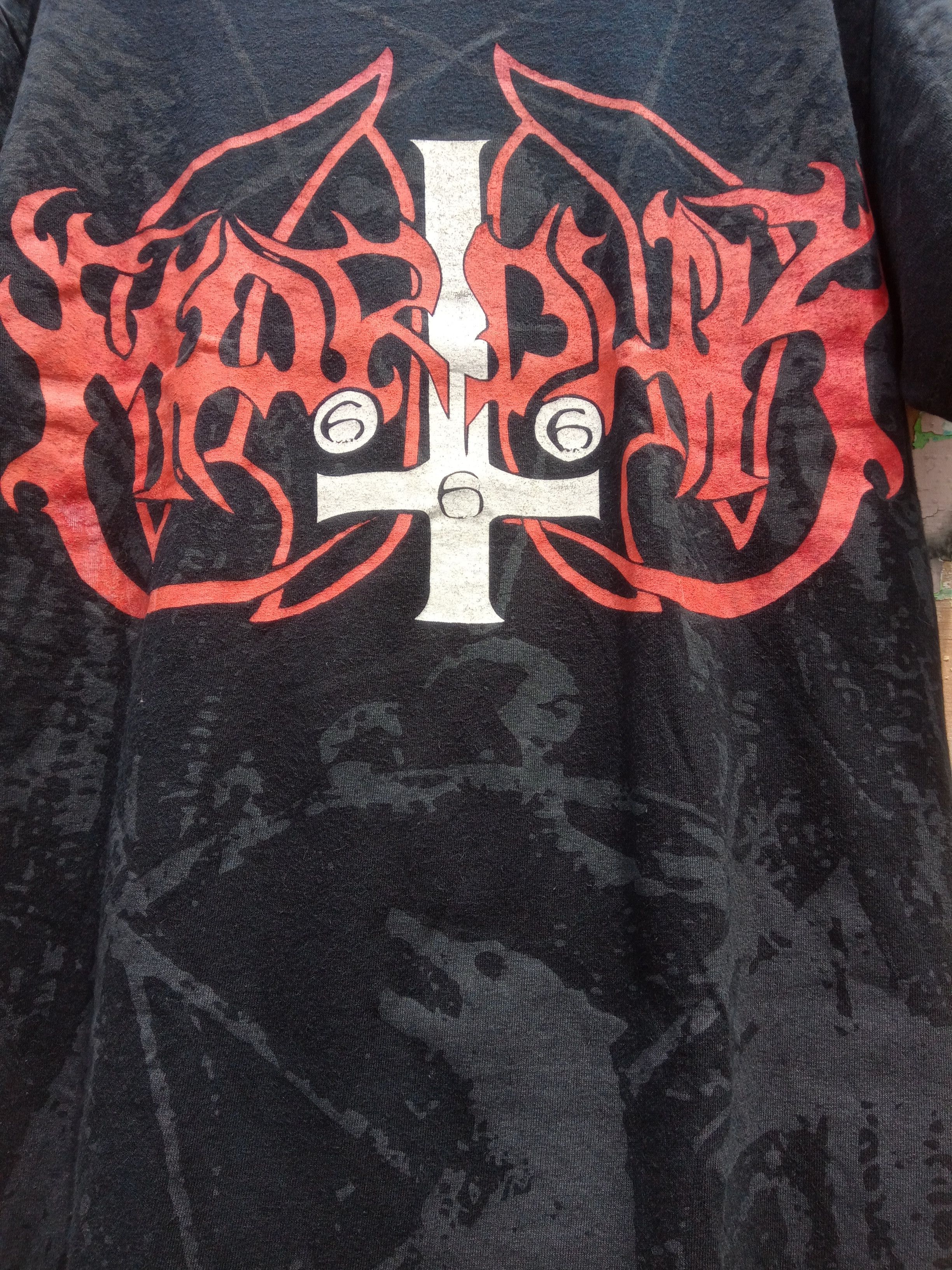 Band Tees × Vintage MARDUK all over shirt Size US M / EU 48-50 / 2 - 2 Thumbnail